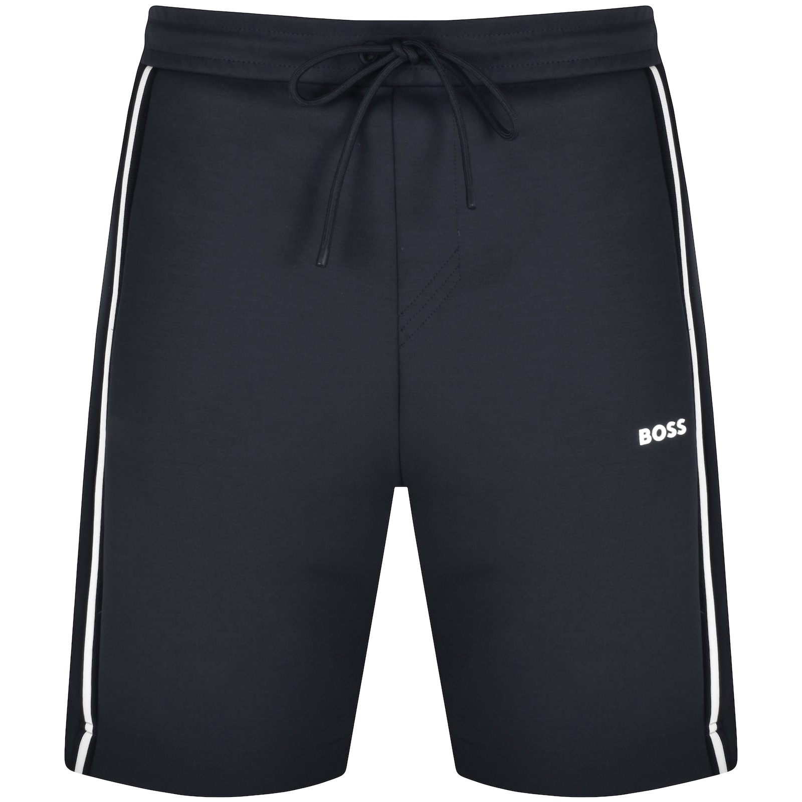 Shop Boss Athleisure Boss Headlo 1 Shorts Navy