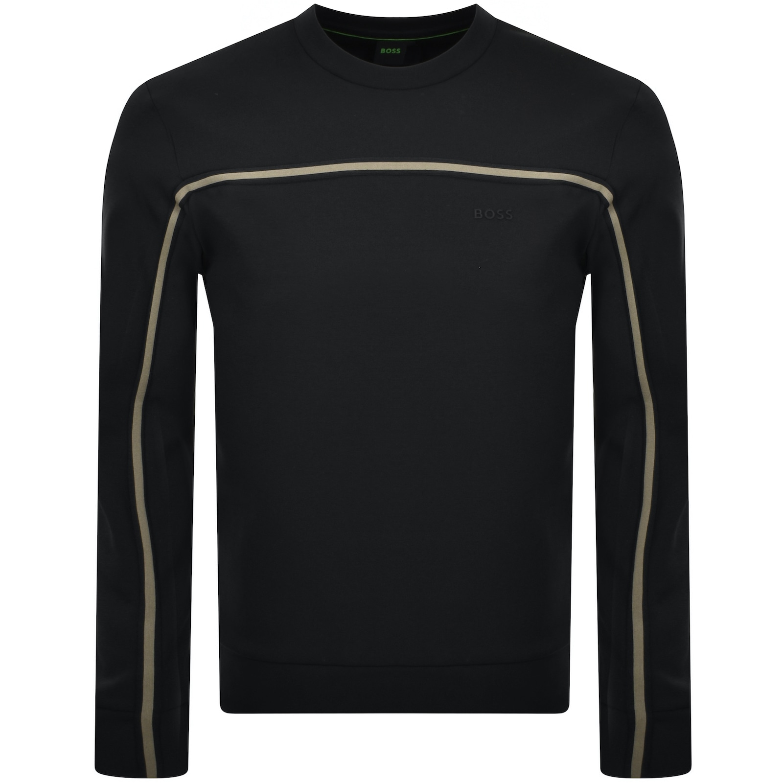 Shop Boss Athleisure Boss Salbo 1 Sweatshirt Black