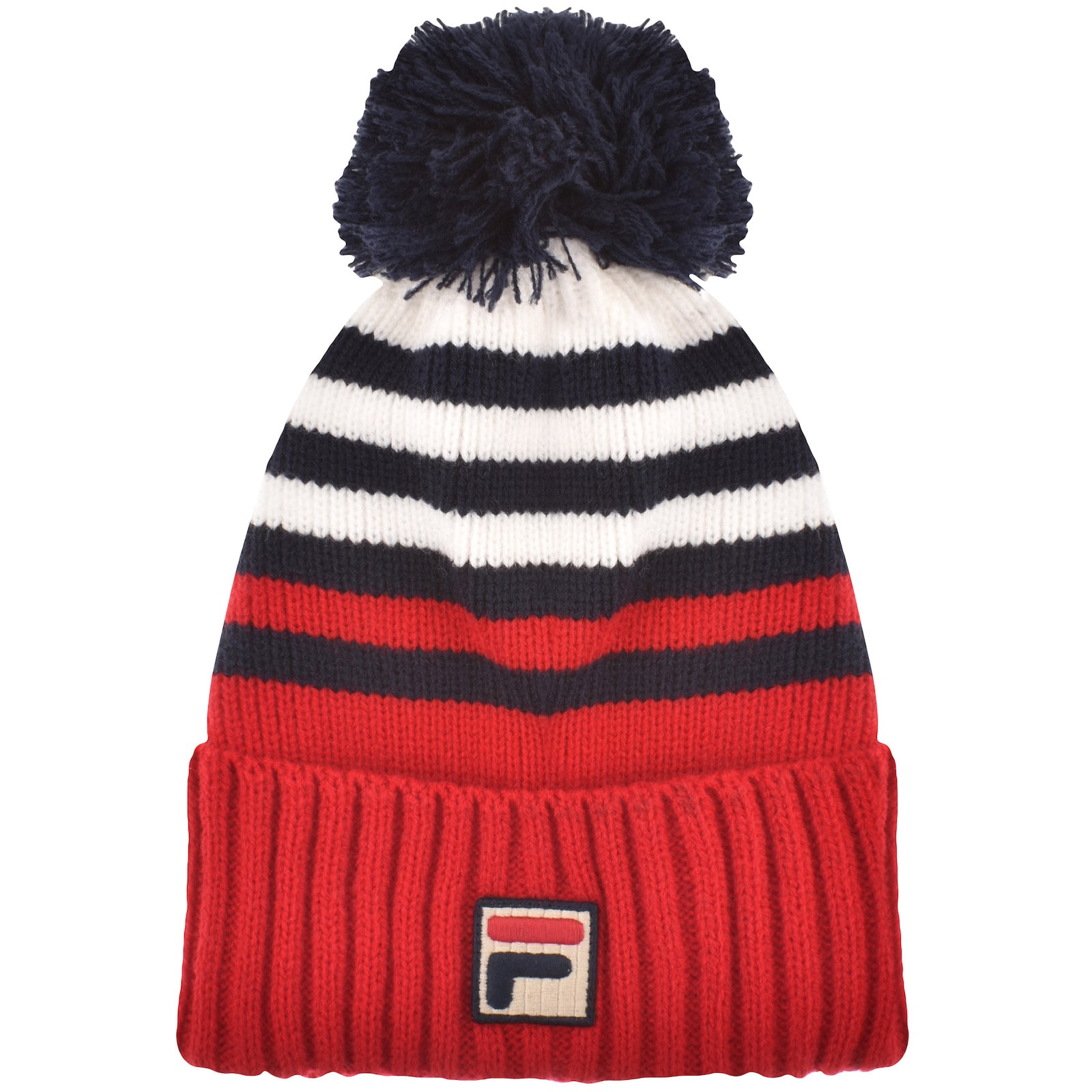 Shop Fila Vintage Markee Beanie Hat Red