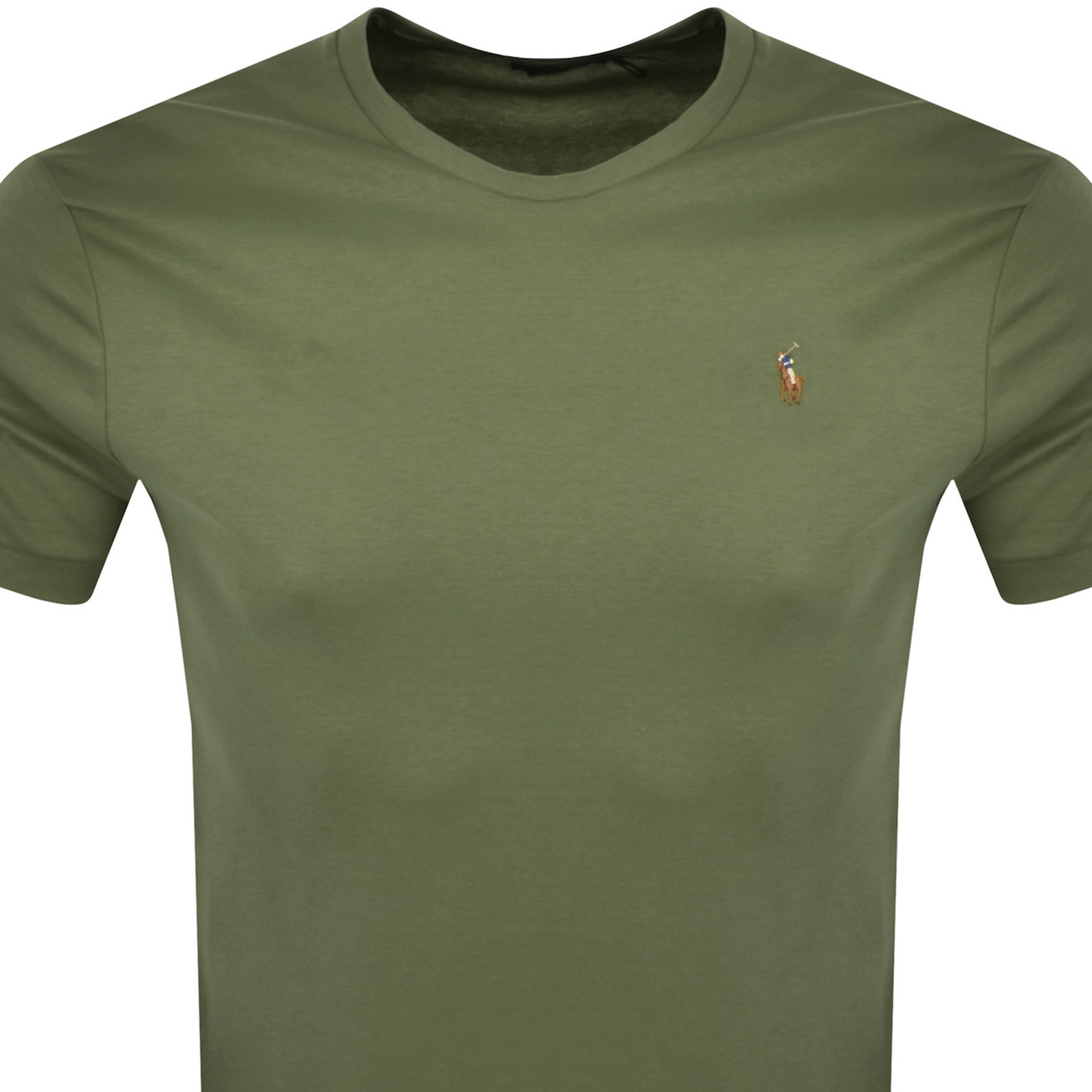 Shop Ralph Lauren Crew Neck T Shirt Green