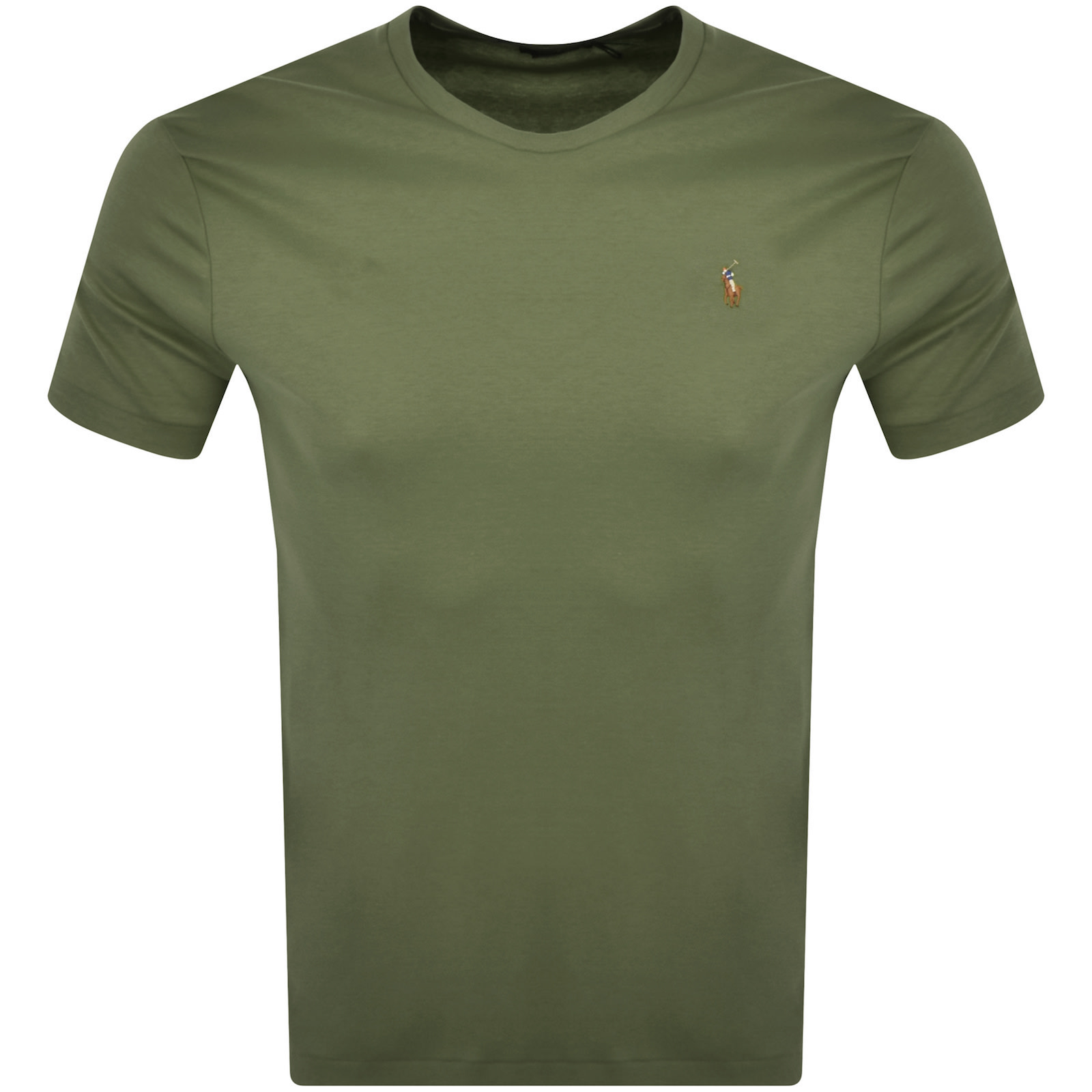 Shop Ralph Lauren Crew Neck T Shirt Green