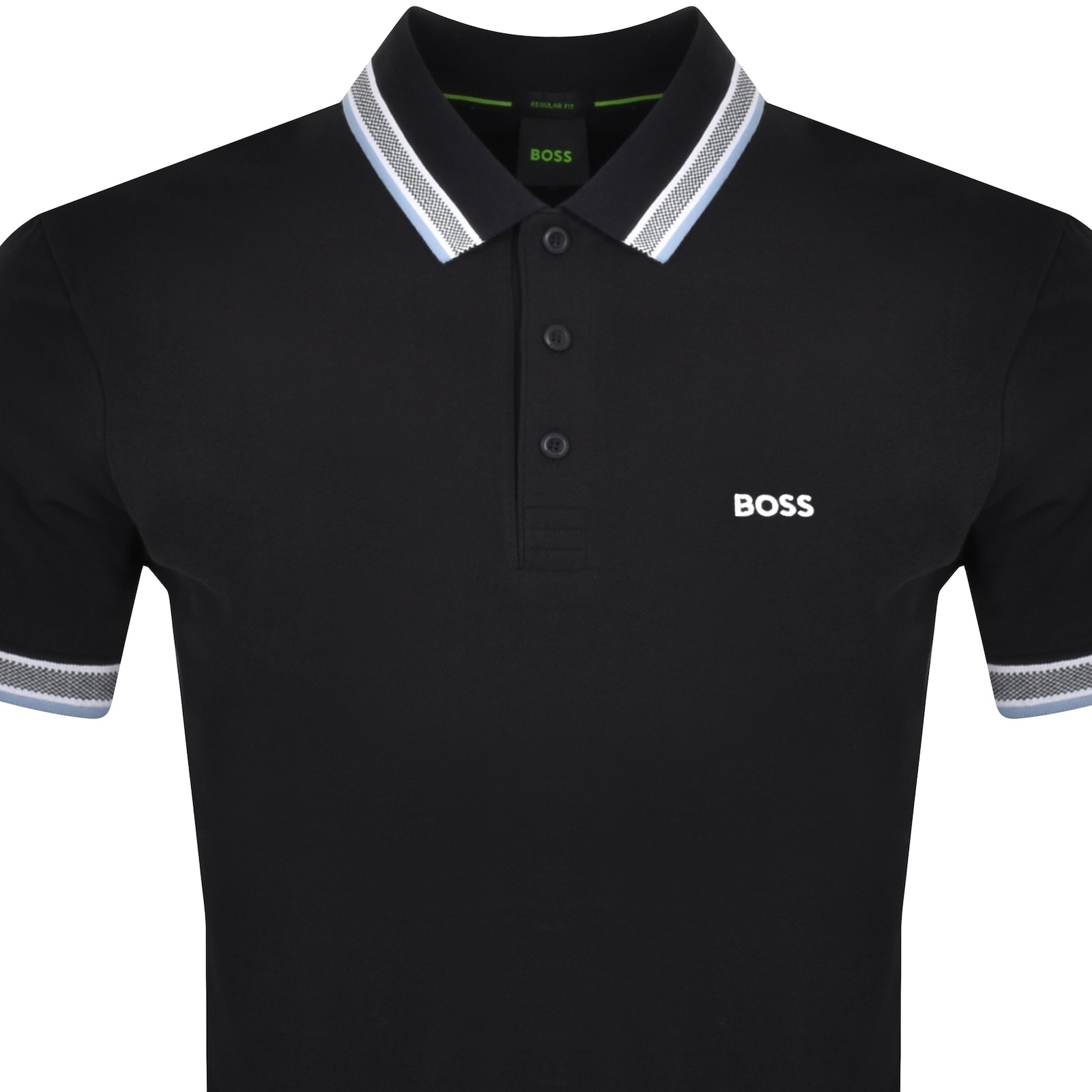 BOSS ATHLEISURE BOSS PADDY POLO T SHIRT NAVY 