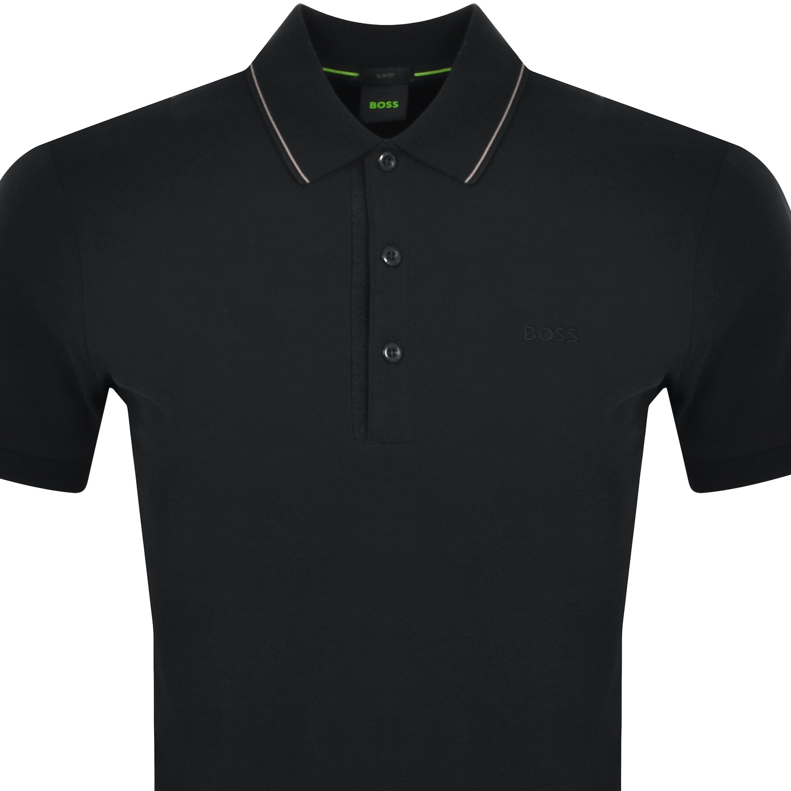 Shop Boss Athleisure Boss Paul 4 Polo T Shirt Black