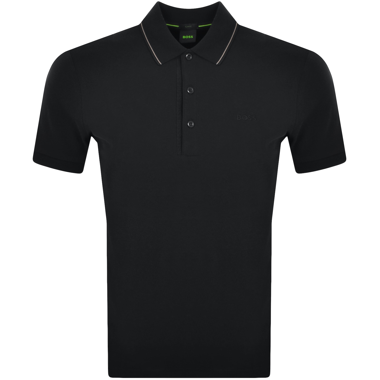 Shop Boss Athleisure Boss Paul 4 Polo T Shirt Black