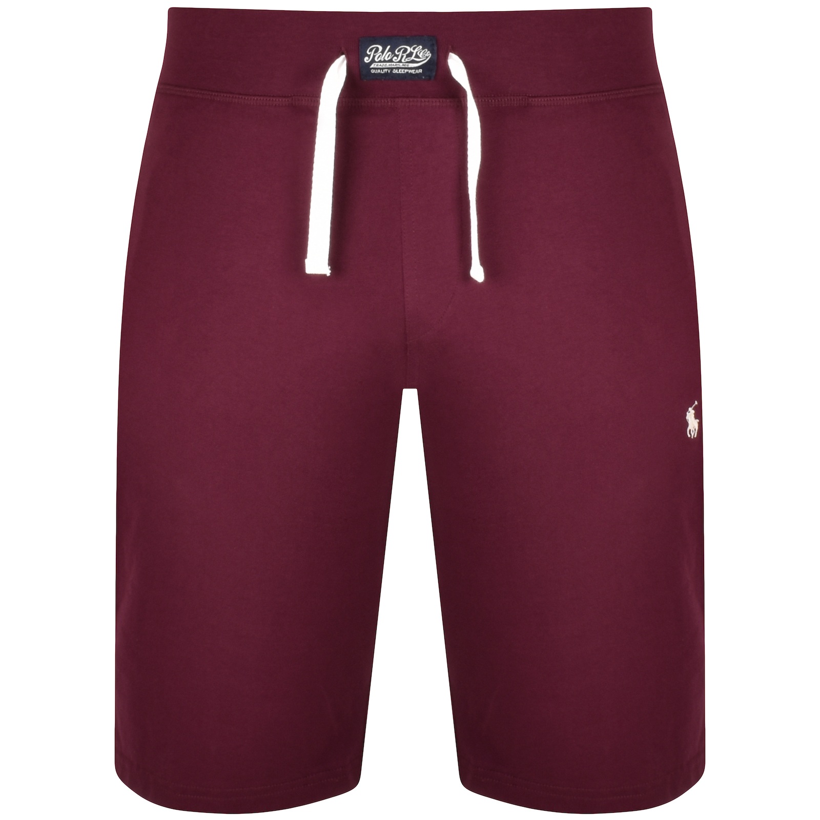 Shop Ralph Lauren Lounge Shorts Burgundy