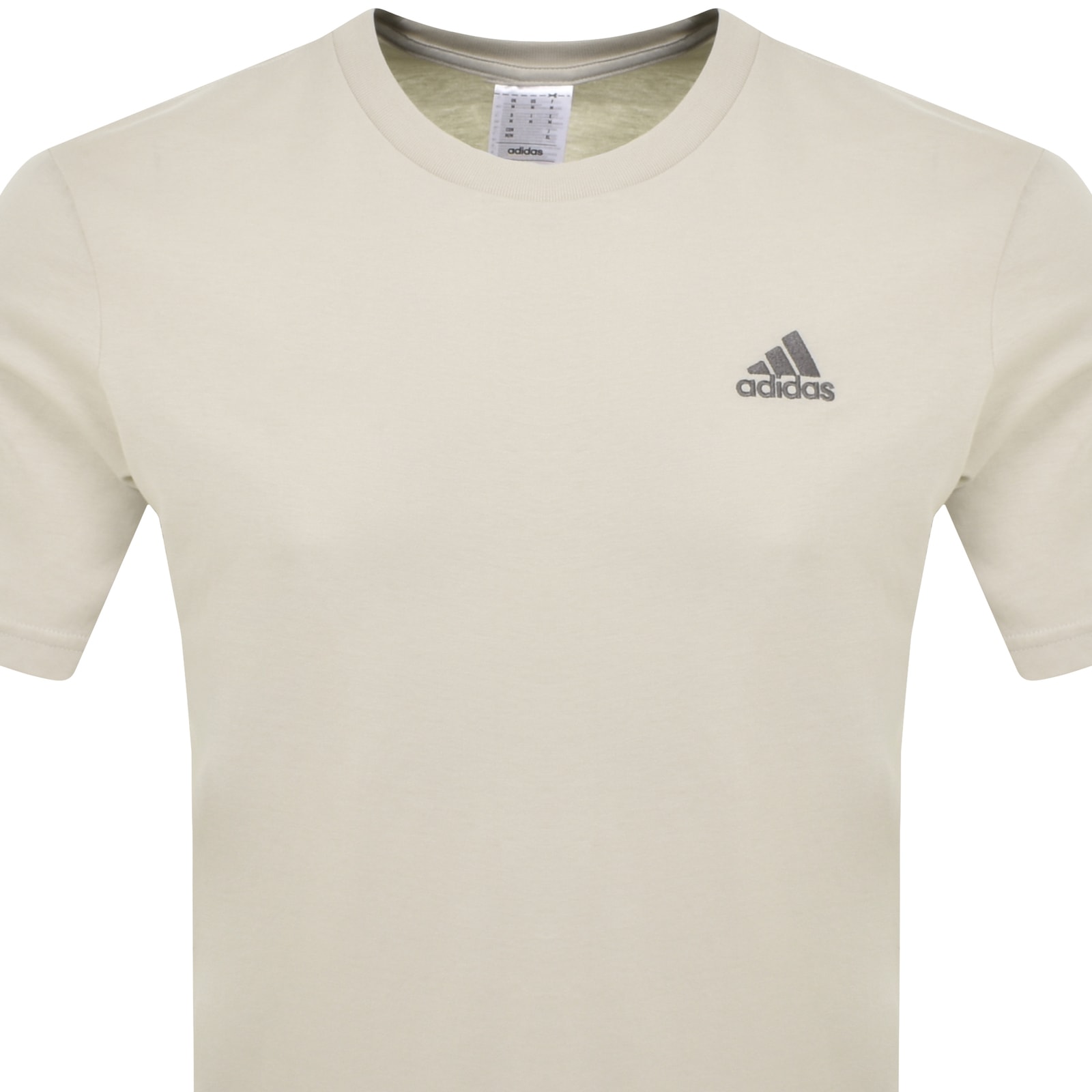 Shop Adidas Originals Adidas Sportswear Jersey Small Logo T Shirt Beige