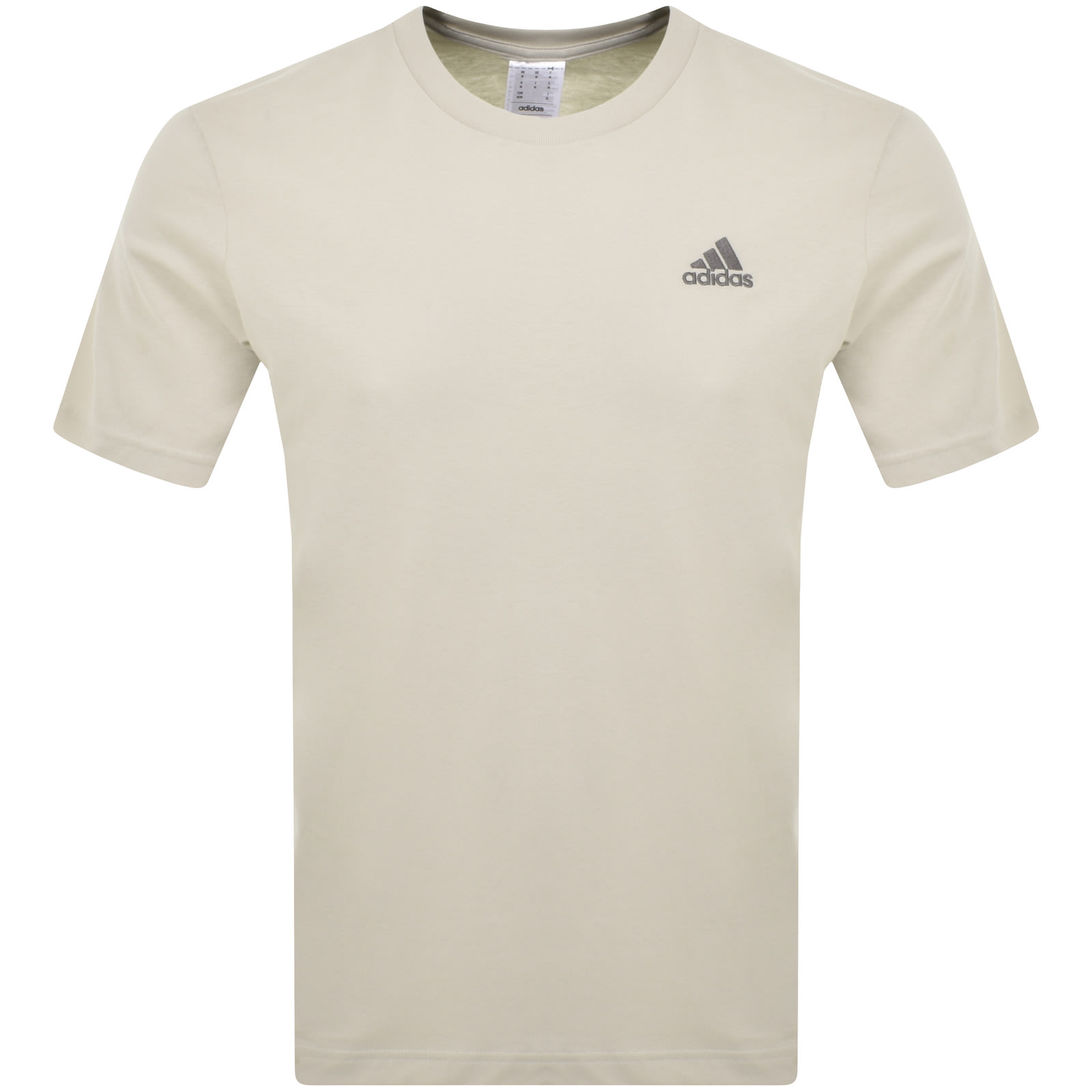 Shop Adidas Originals Adidas Sportswear Jersey Small Logo T Shirt Beige