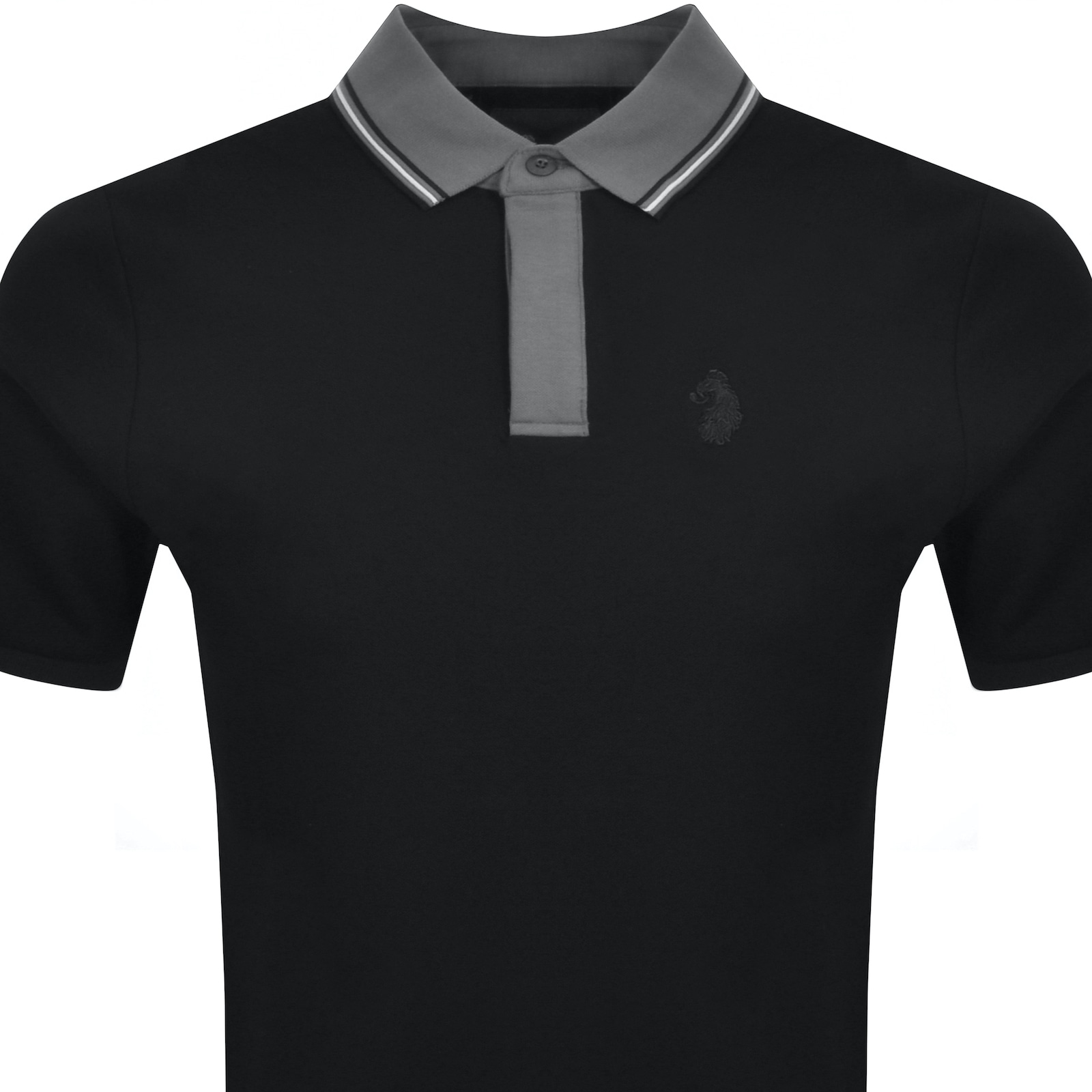 Shop Luke 1977 Leo Polo T Shirt Black