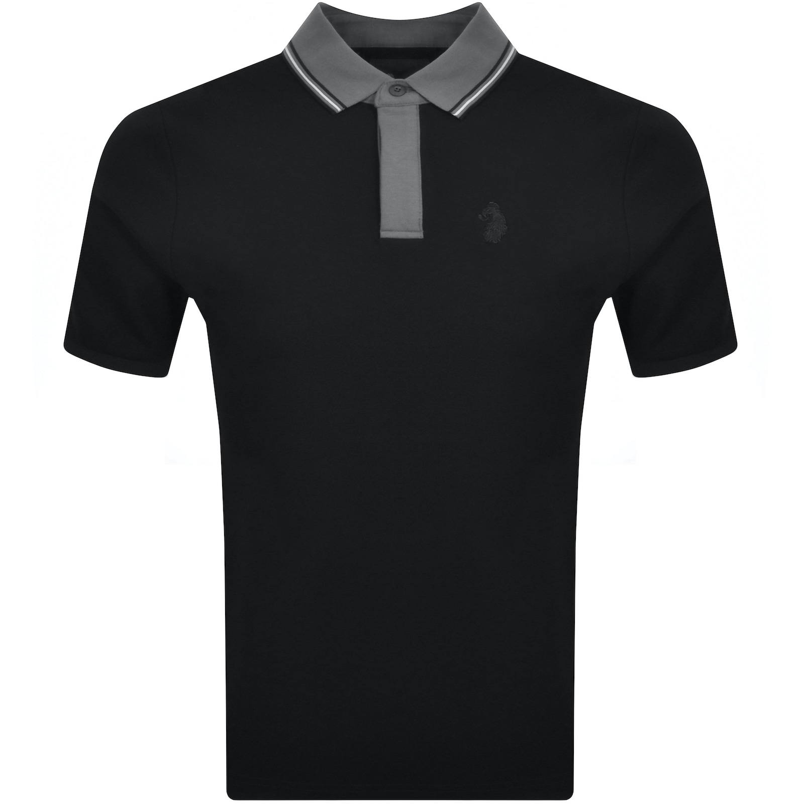 Shop Luke 1977 Leo Polo T Shirt Black