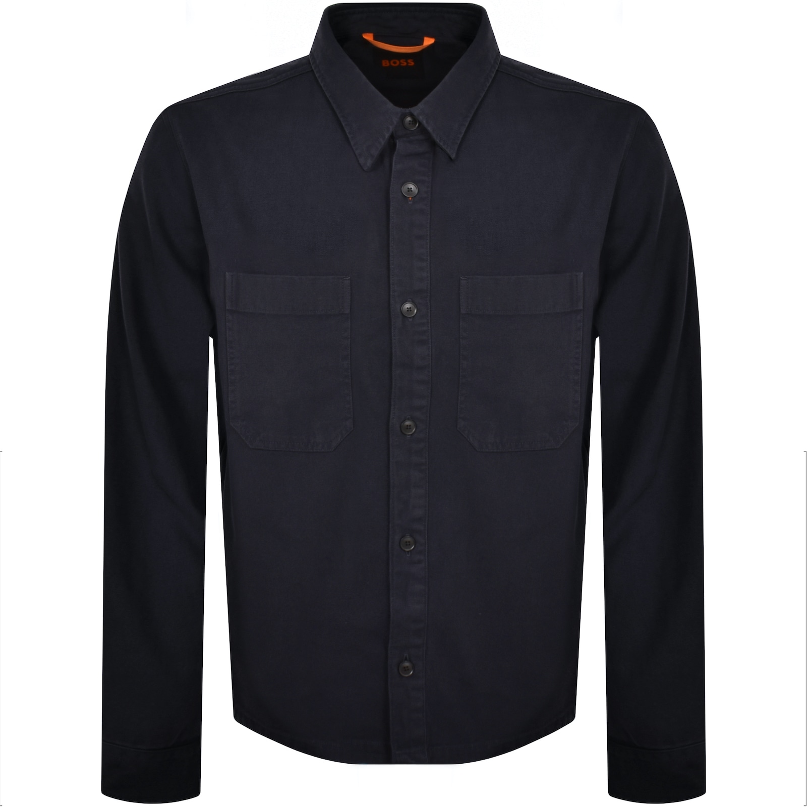 Shop Boss Casual Boss Lerato Overshirt Navy