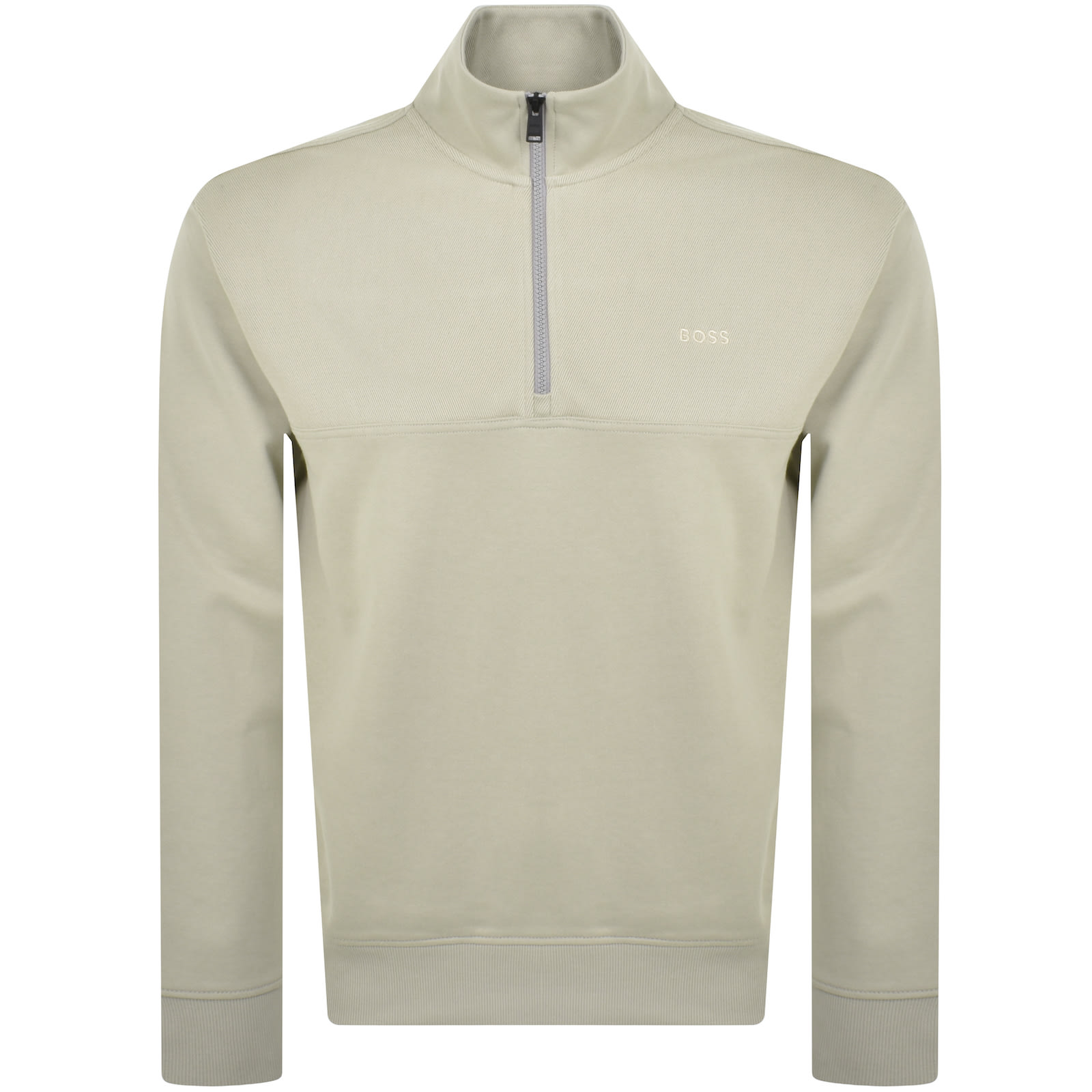 Shop Boss Casual Boss Ze Courduroy Sweatshirt Beige