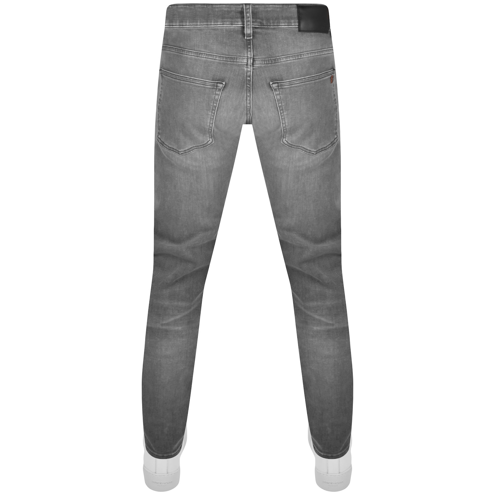 Shop Boss Casual Boss Delaware Slim Fit Mid Wash Jeans Grey