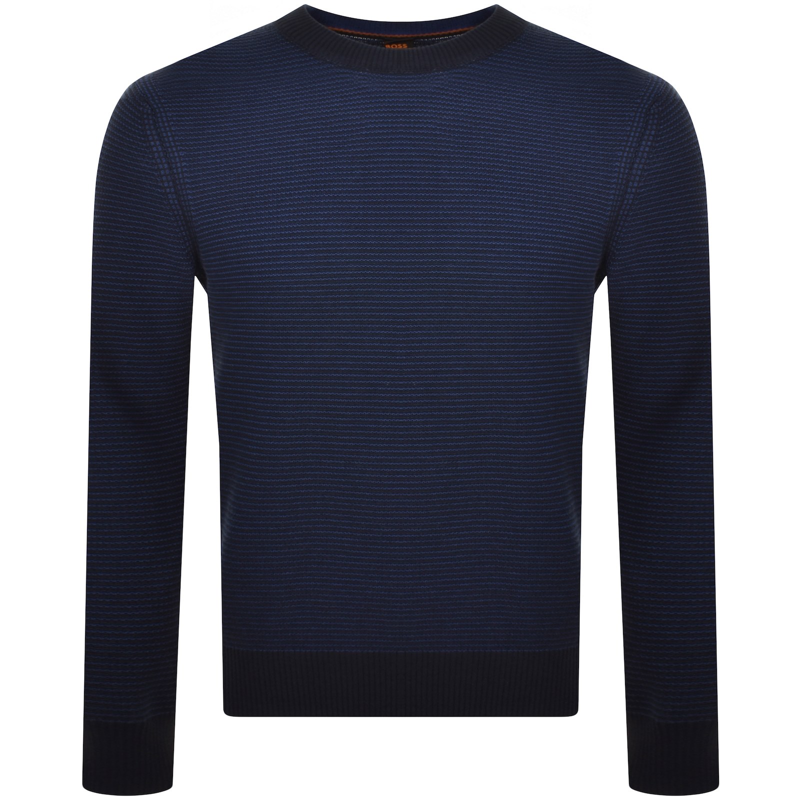 Boss Casual Boss Amercury Knit Jumper Navy In Navy