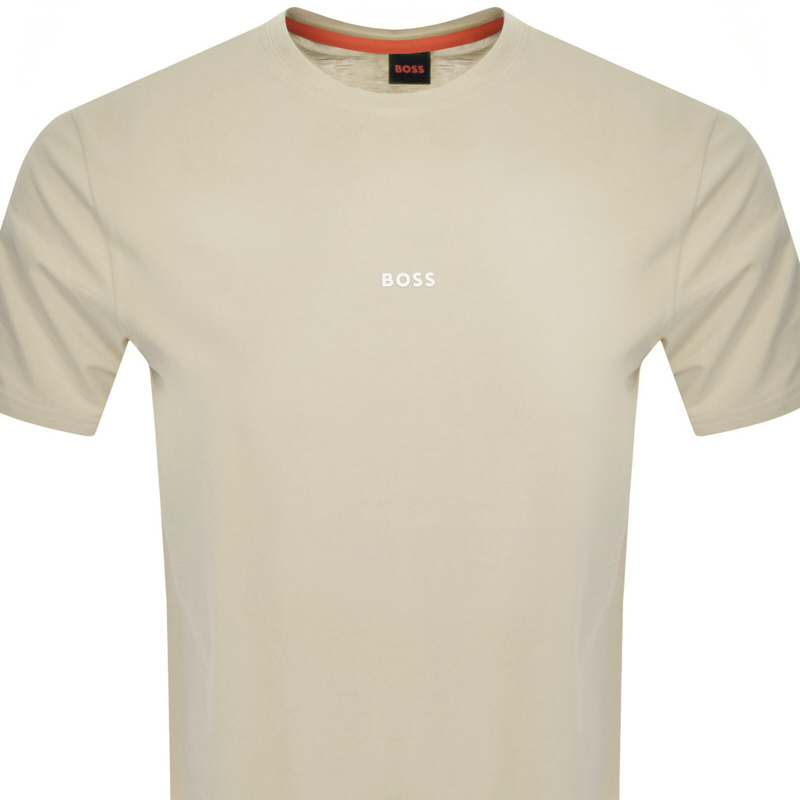 Shop Boss Casual Boss Tchup Logo T Shirt Beige