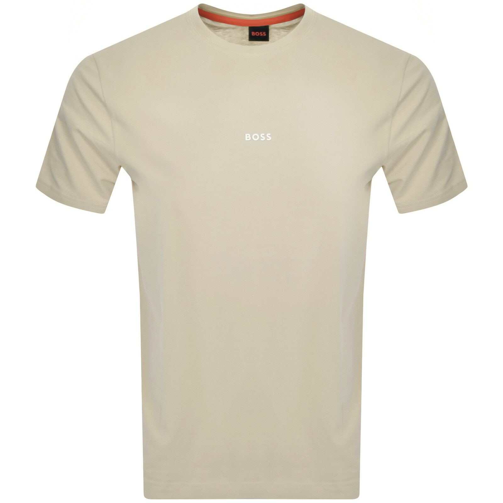 Shop Boss Casual Boss Tchup Logo T Shirt Beige