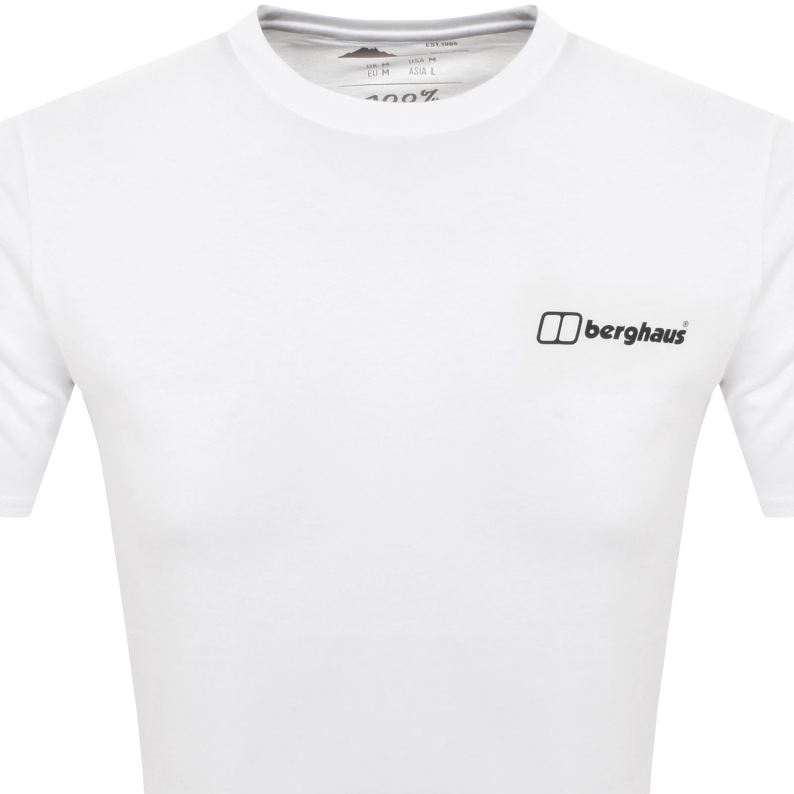 Shop Berghaus Mountain Art T Shirt White