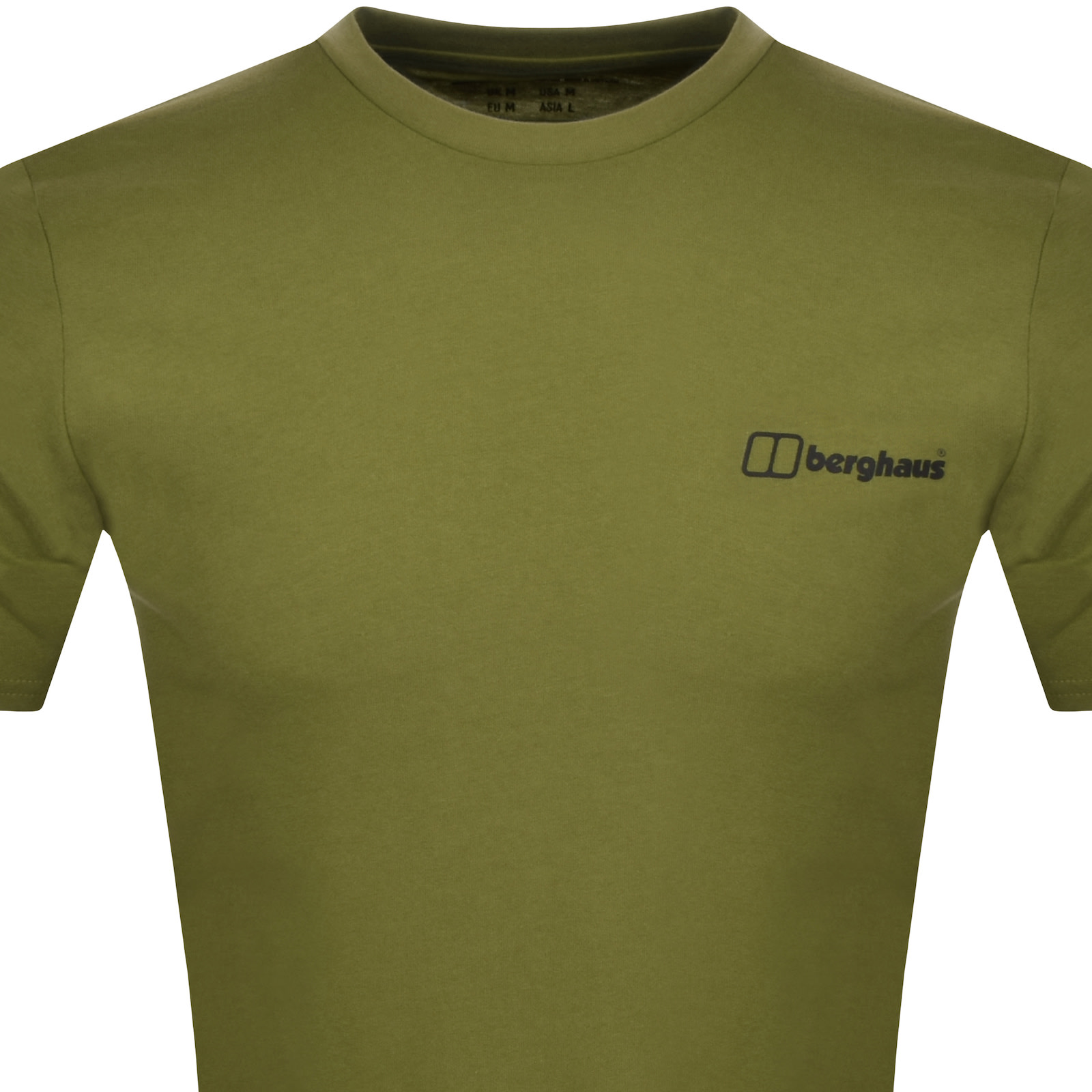 Shop Berghaus Oversized Logo T Shirt Green