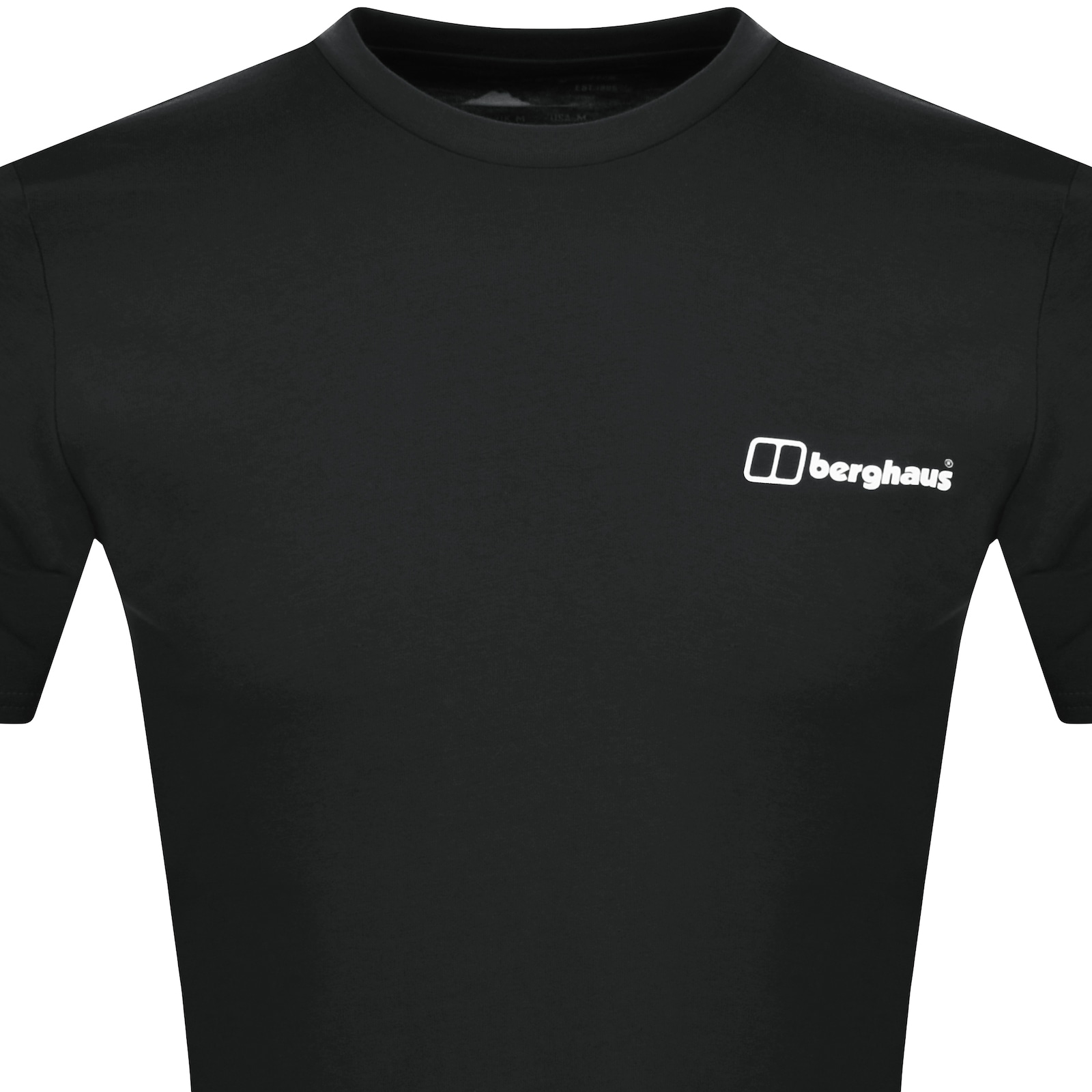 Shop Berghaus Oversized Logo T Shirt Black