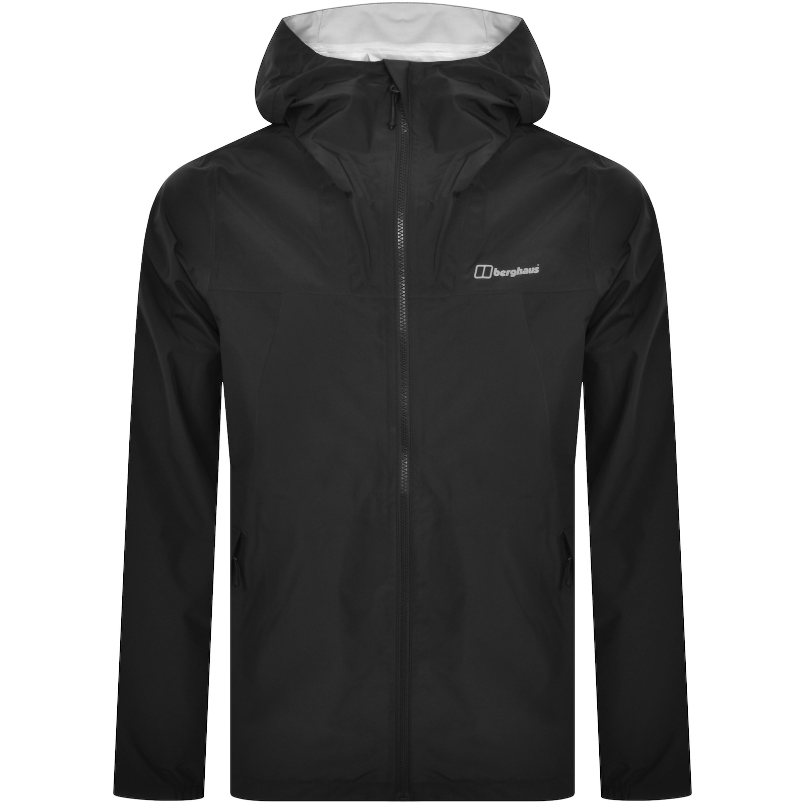 Shop Berghaus Deluge Pro 3.0 Hooded Jacket Black