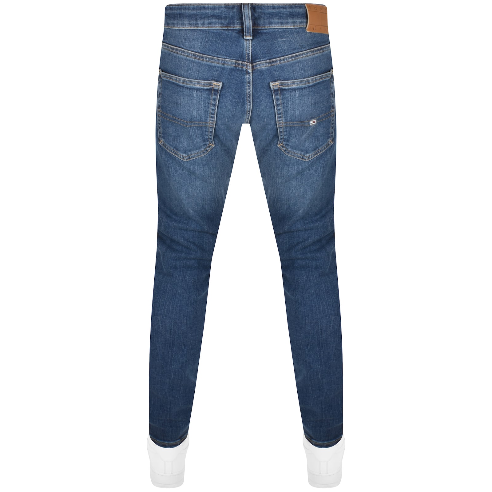 Shop Tommy Jeans Austin Slim Tapered Jeans Blue