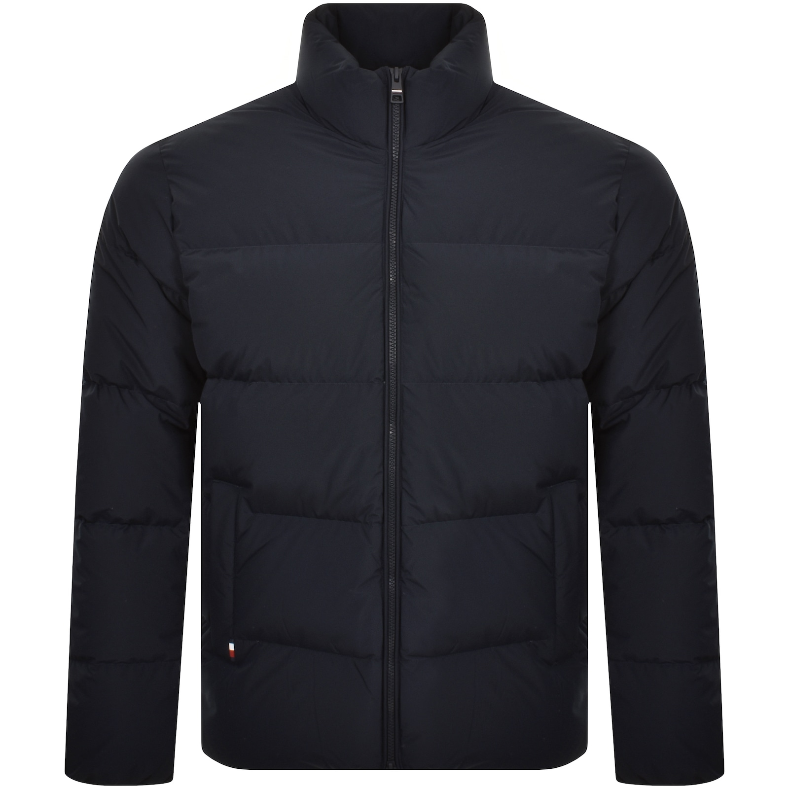 Shop Tommy Hilfiger Down Puffer Coat Navy