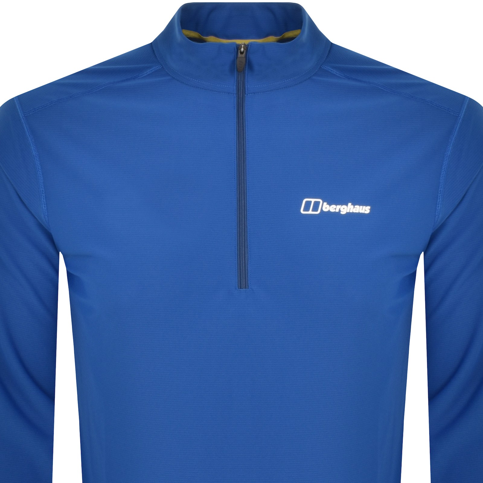 Shop Berghaus 24/7 Tech Half Zip T Shirt Blue