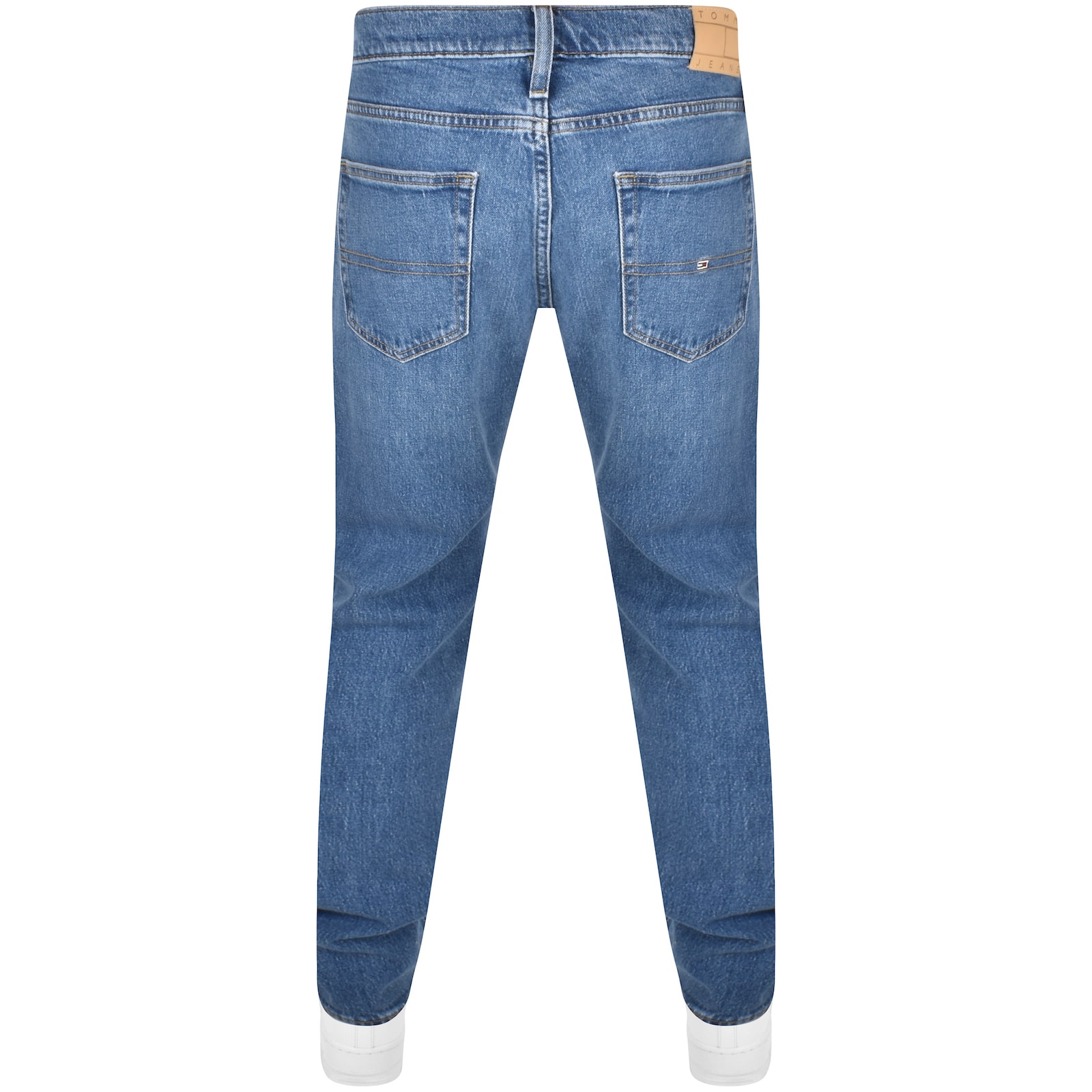 Shop Tommy Jeans Ryan Jeans Mid Wash Blue