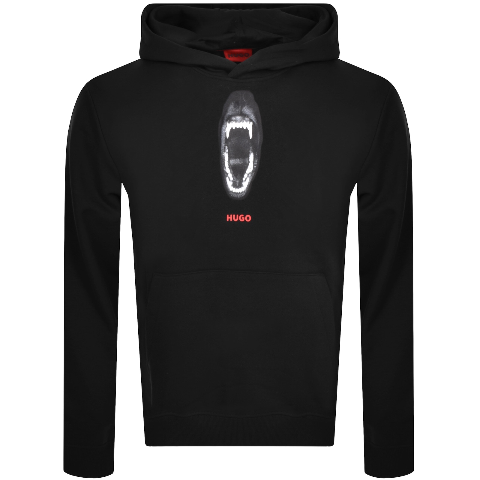 Shop Hugo Dartchon Hoodie Black