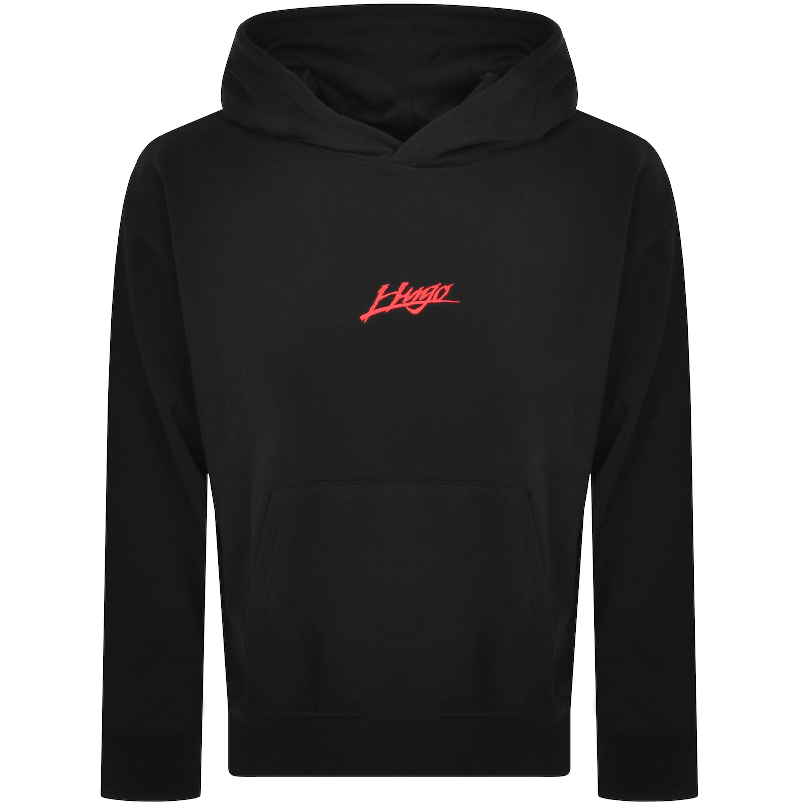 Shop Hugo Diogolong Hoodie Black