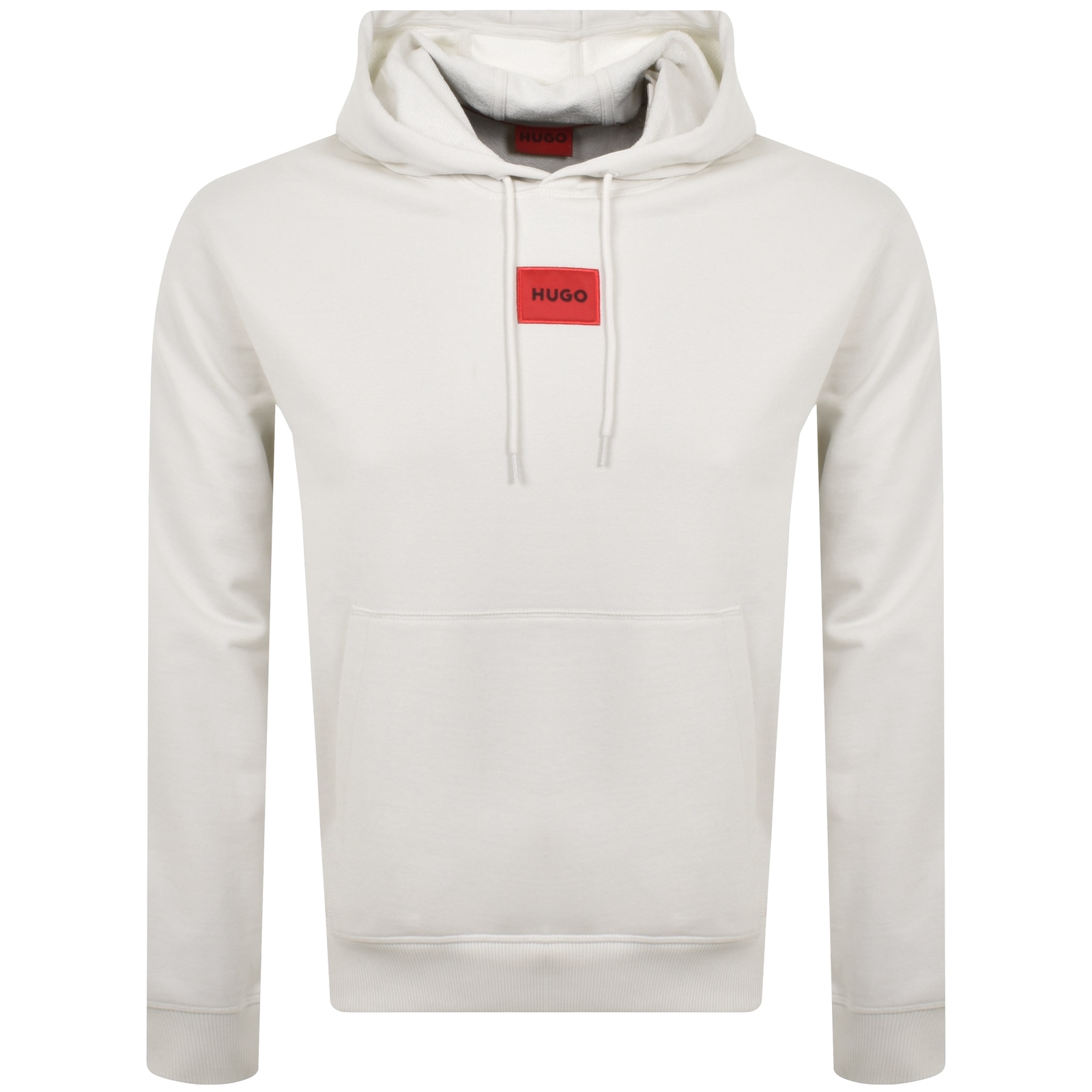 HUGO HUGO DARATSCHI214 HOODIE OFF WHITE 