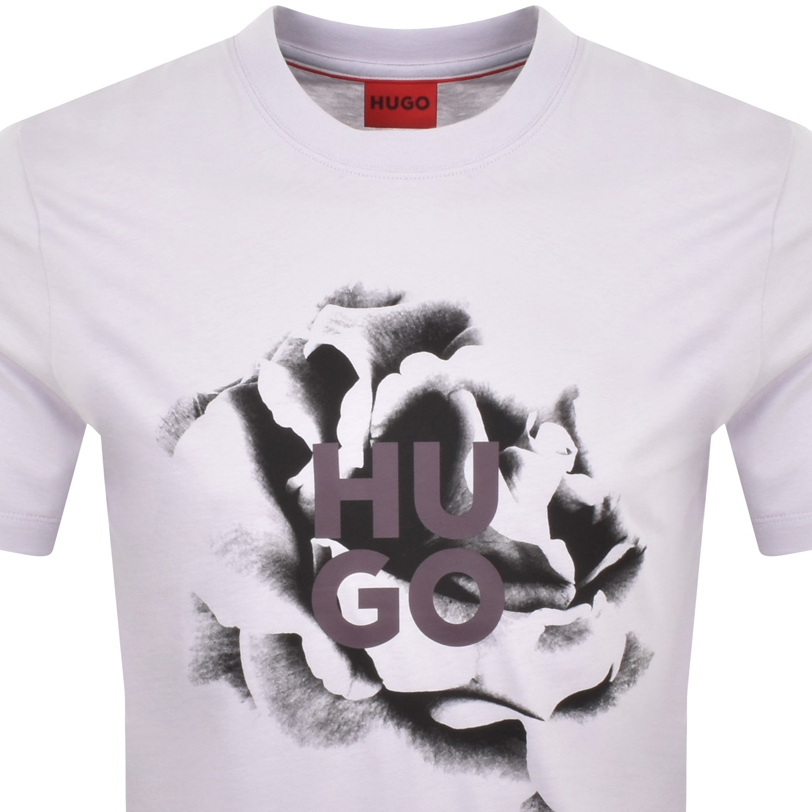 Shop Hugo Dignitey Graphic T Shirt Lilac