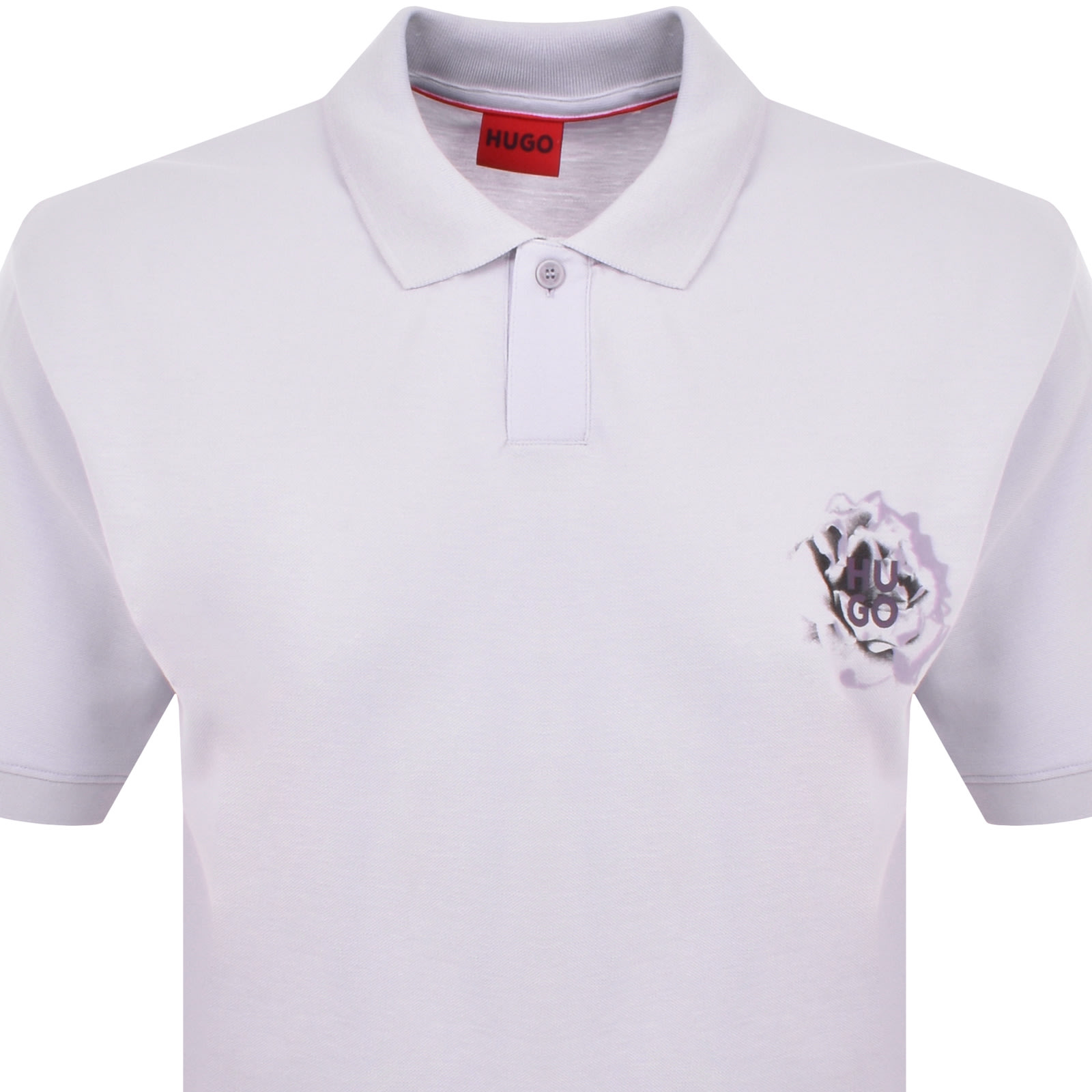 Shop Hugo Dignipolo Polo T Shirt Lilac