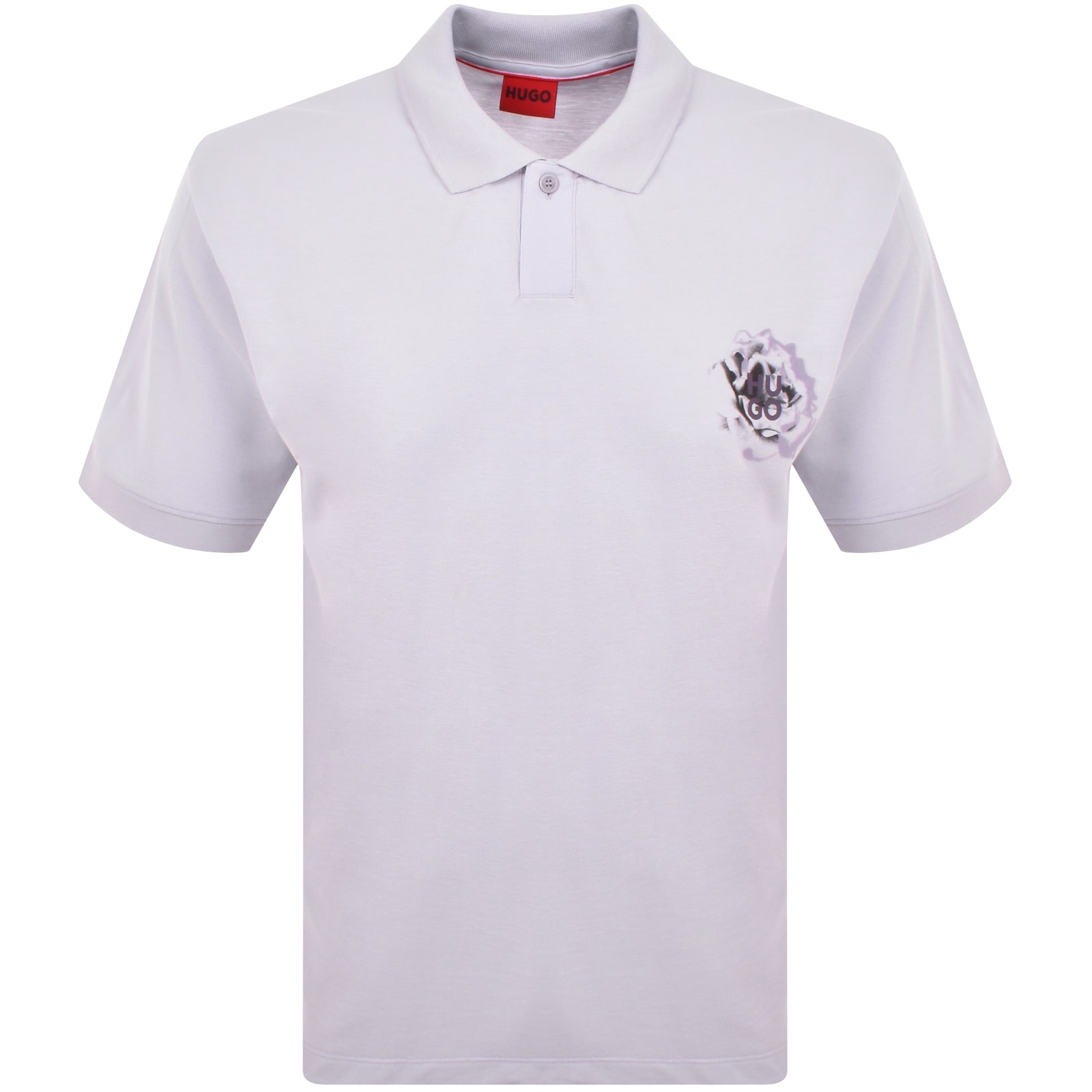 Shop Hugo Dignipolo Polo T Shirt Lilac