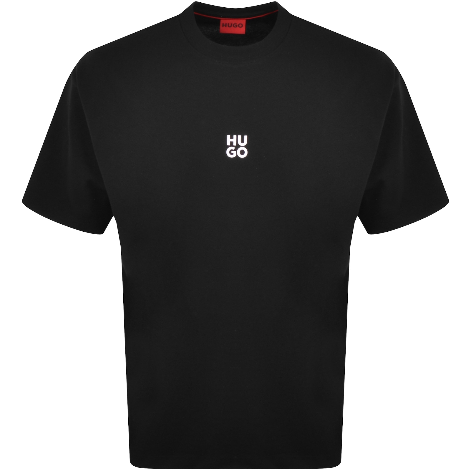 Shop Hugo Dflofire T Shirt Black