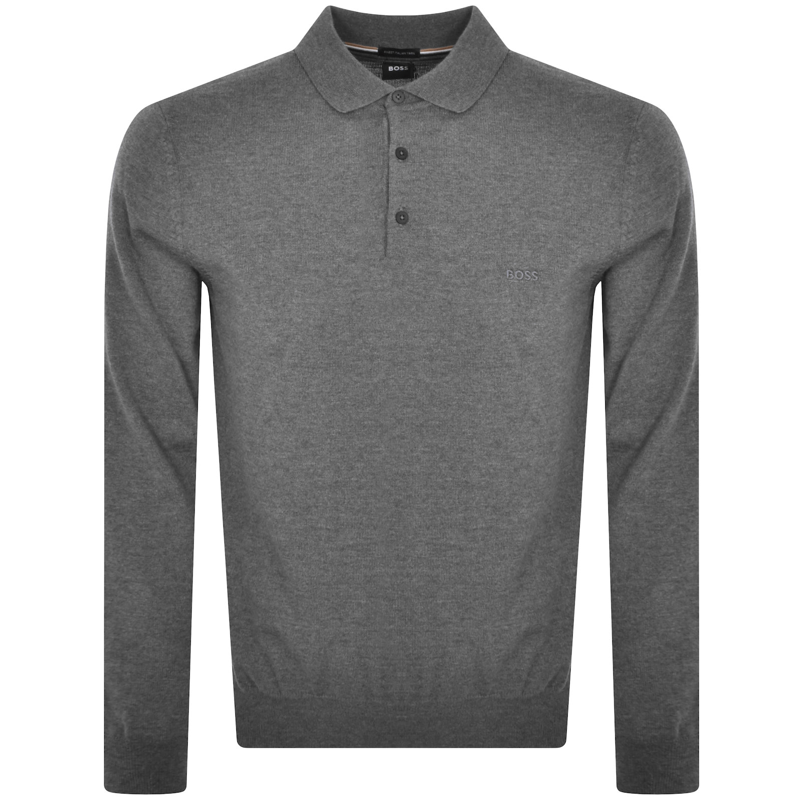 Shop Boss Business Boss Bonno Knit Jumper Grey