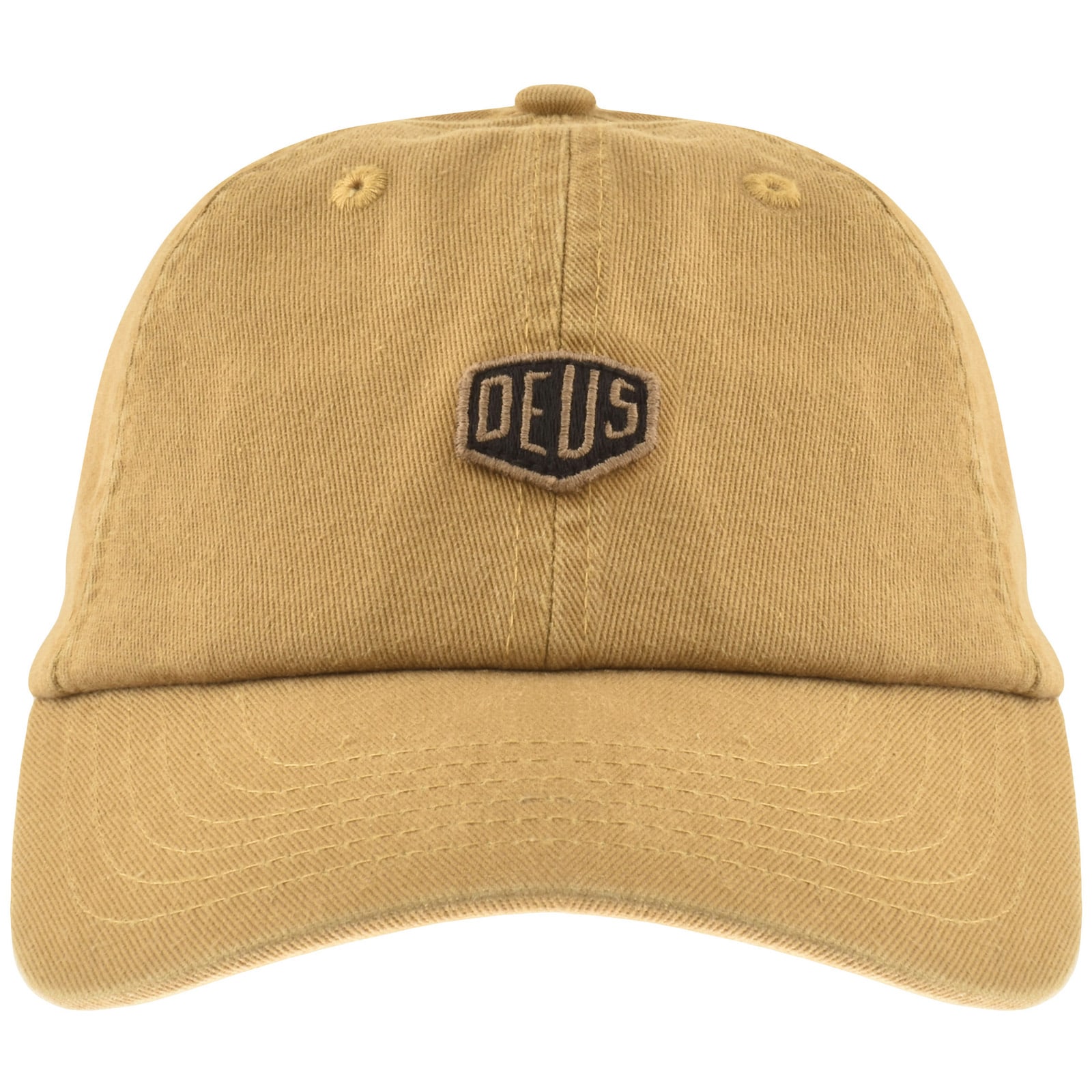 Shop Deus Ex Machina Shield Dad Cap Brown