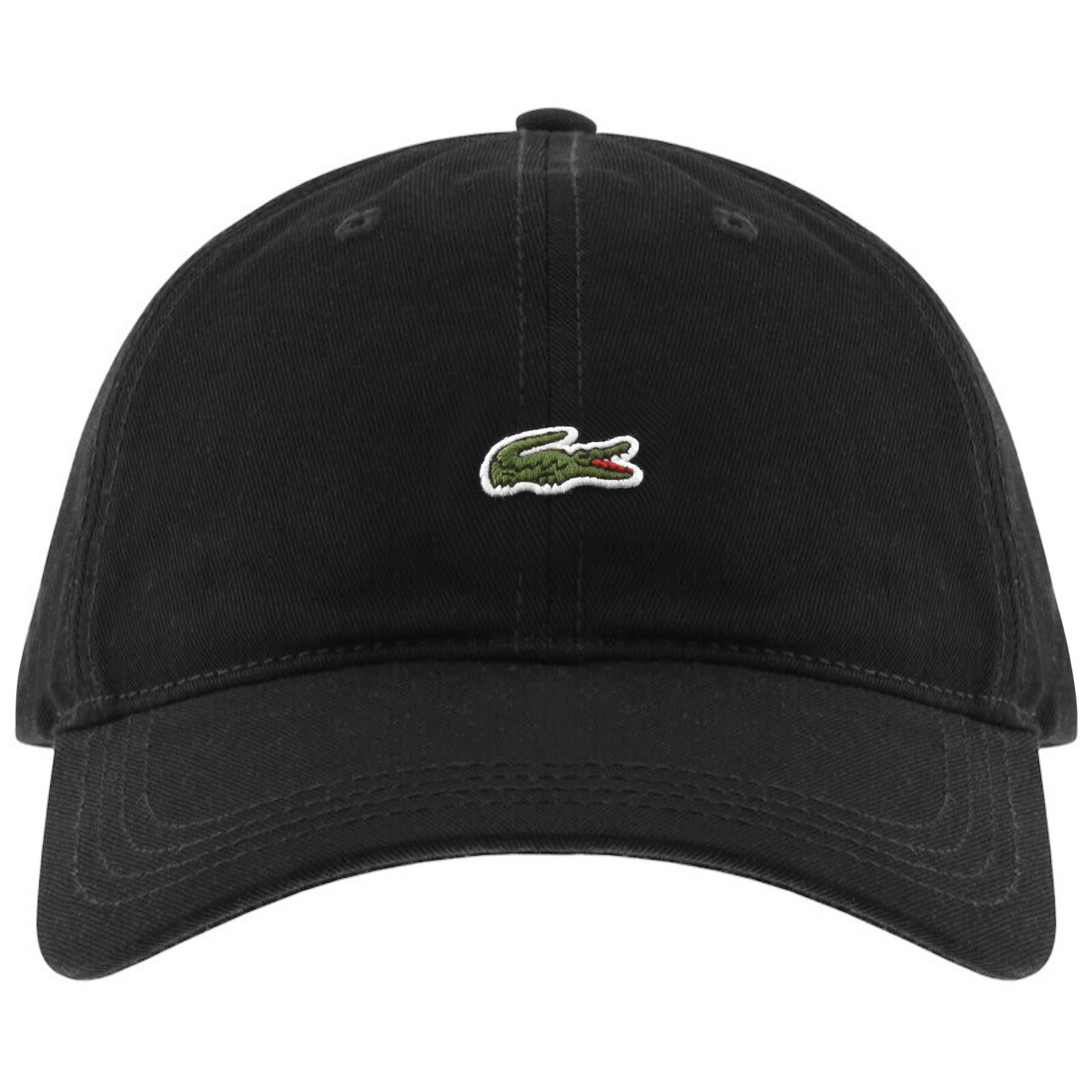 Shop Lacoste Baseball Cap Black