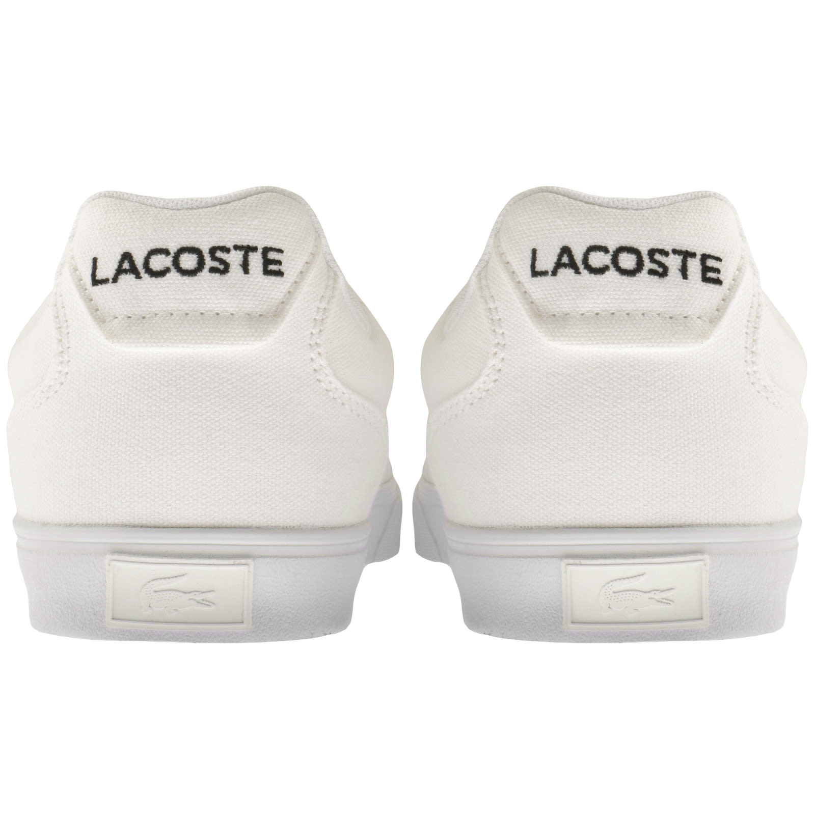 Lacoste Carnaby Pro Bl Mens Leather Tonal Trainers In White