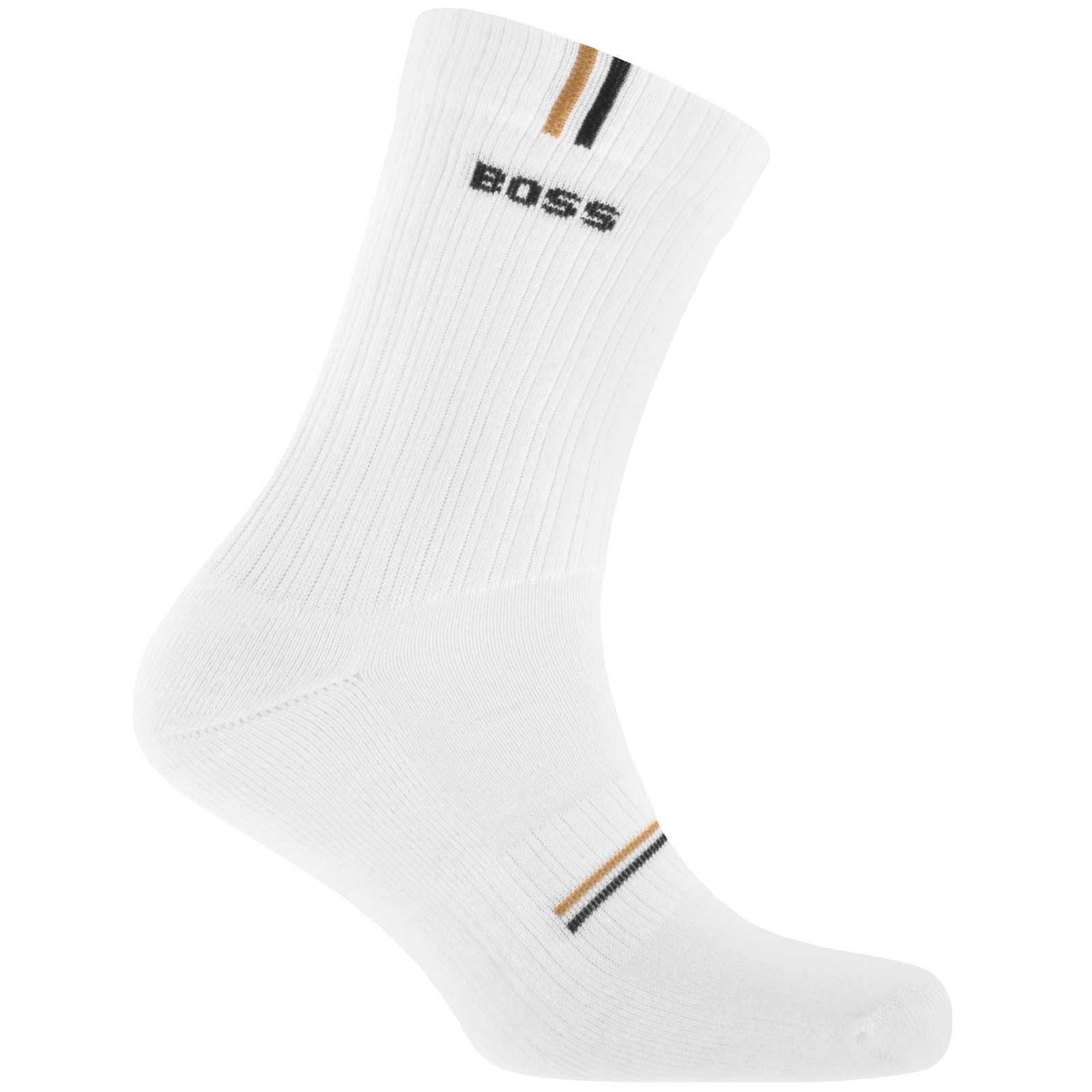 Shop Boss Business Boss 3 Pack Quarter Length Rib Socks In Black