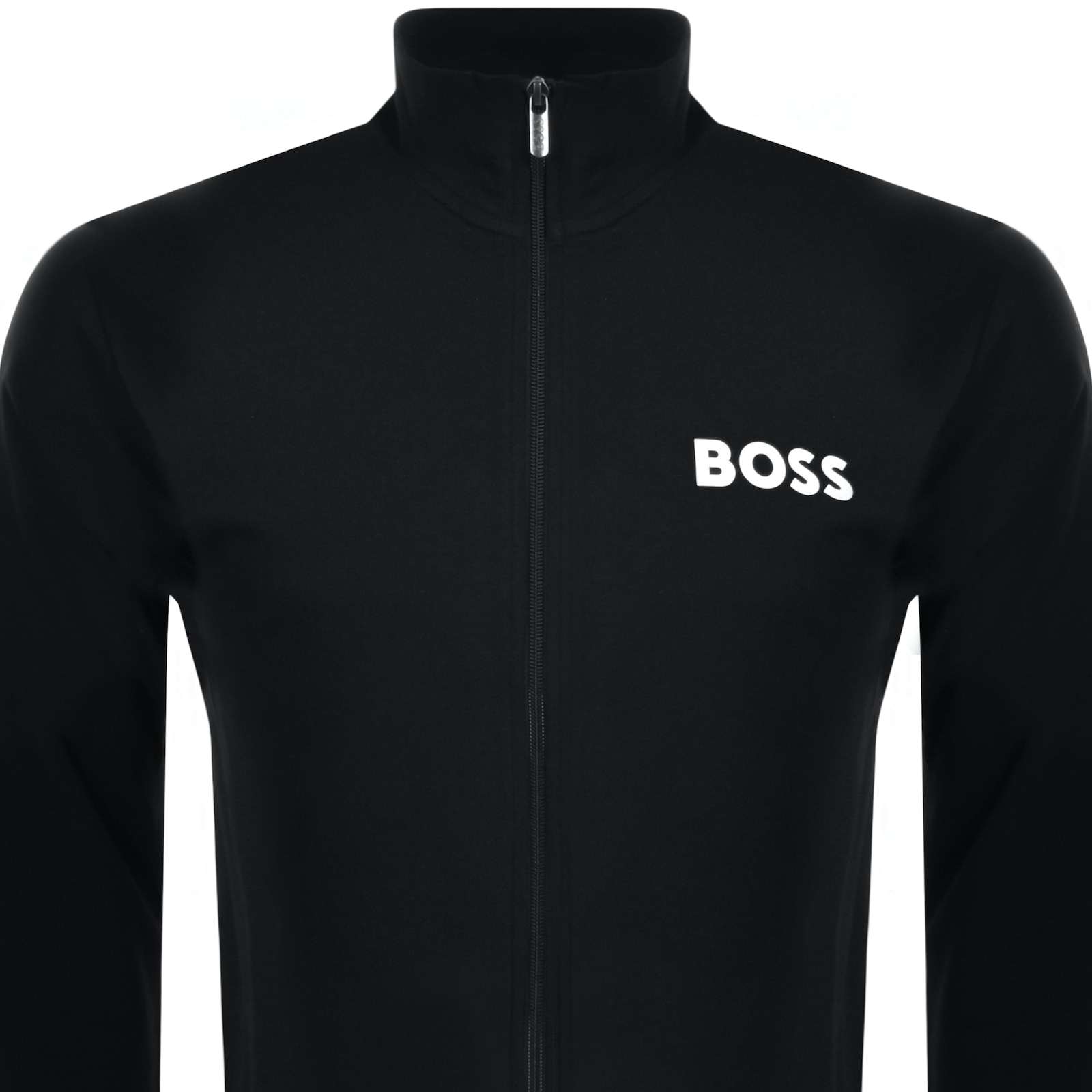 Shop Boss Business Boss Paul Full Zip Sweatshirt Black