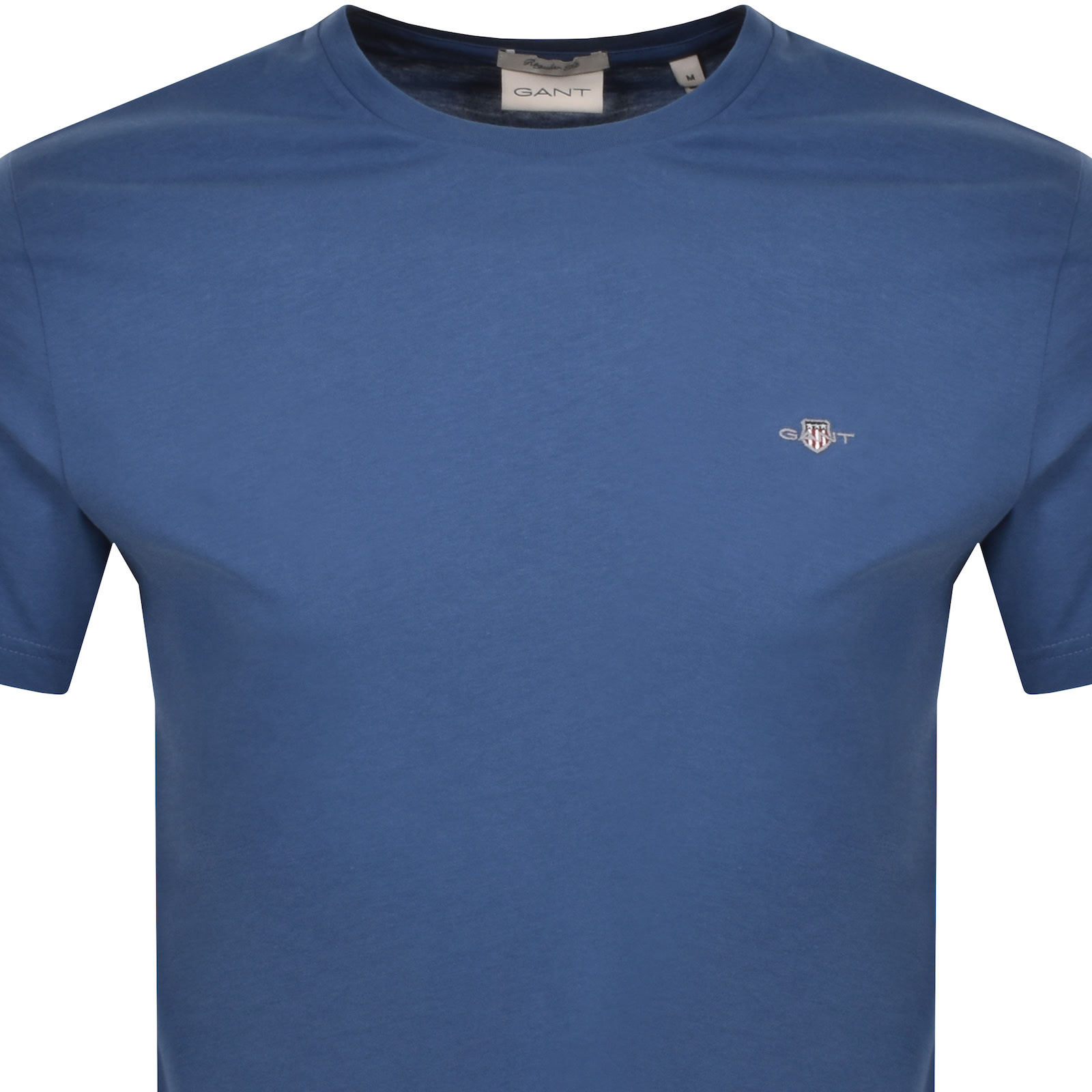 Shop Gant Original Regular Shield T Shirt Blue