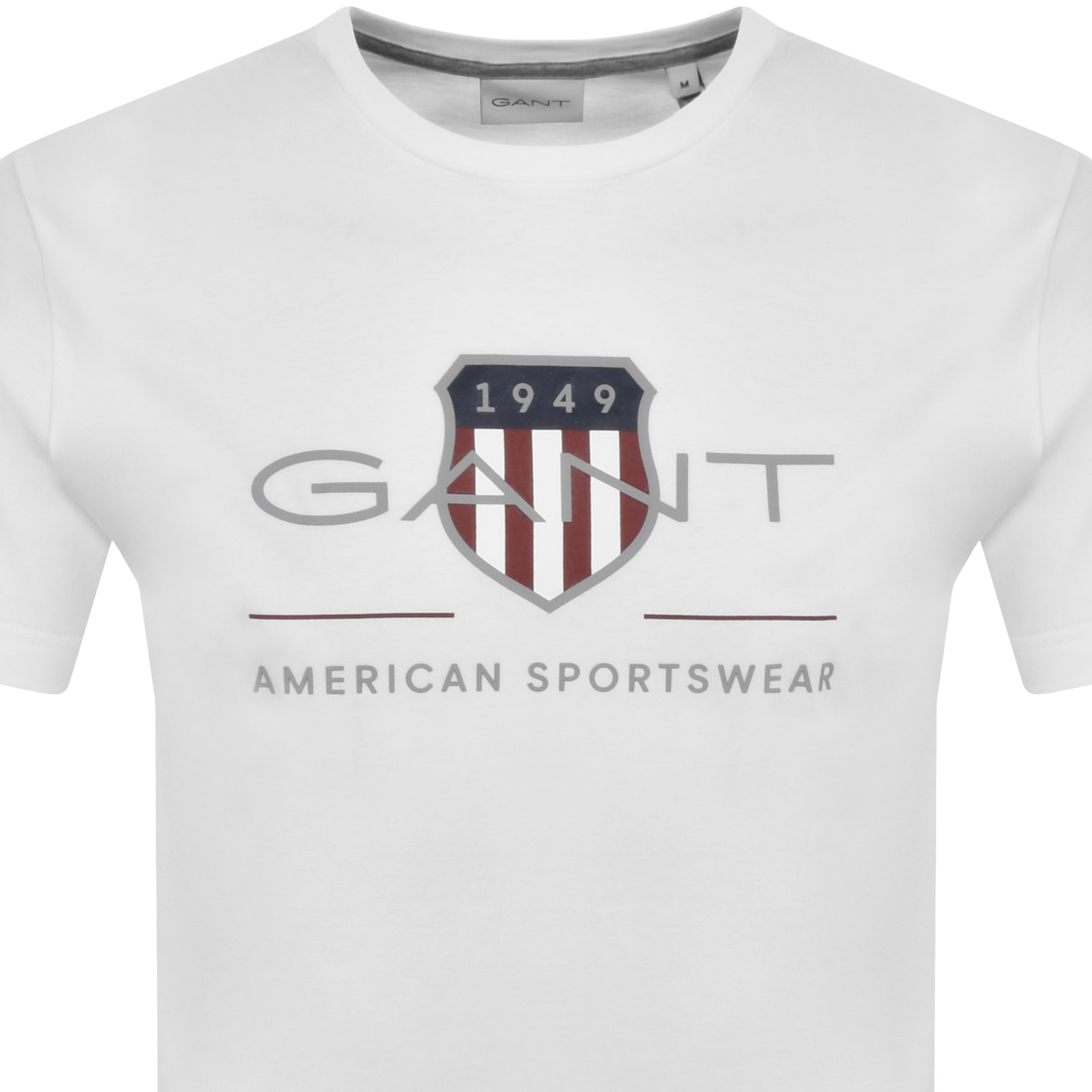 Shop Gant Original Archive Shield T Shirt White