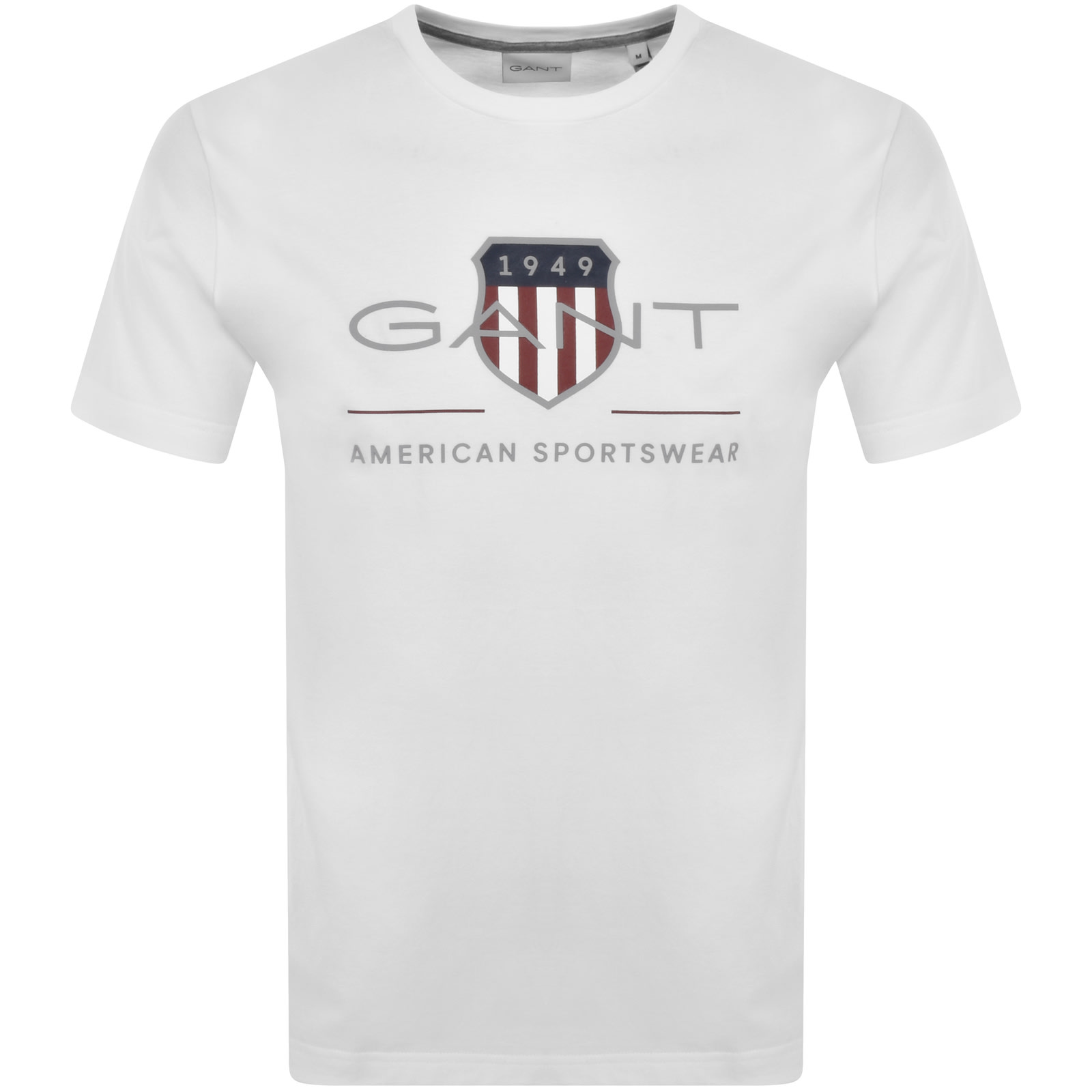 Shop Gant Original Archive Shield T Shirt White