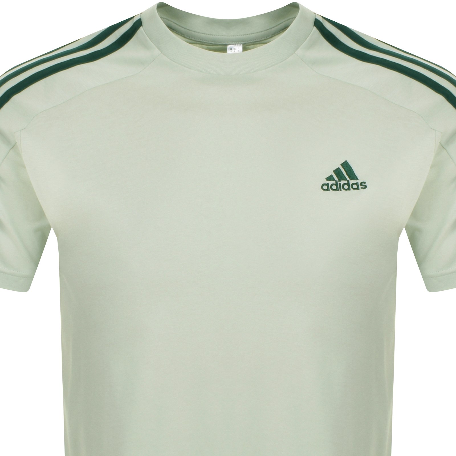 Shop Adidas Originals Adidas Sportswear 3 Stripes T Shirt Green