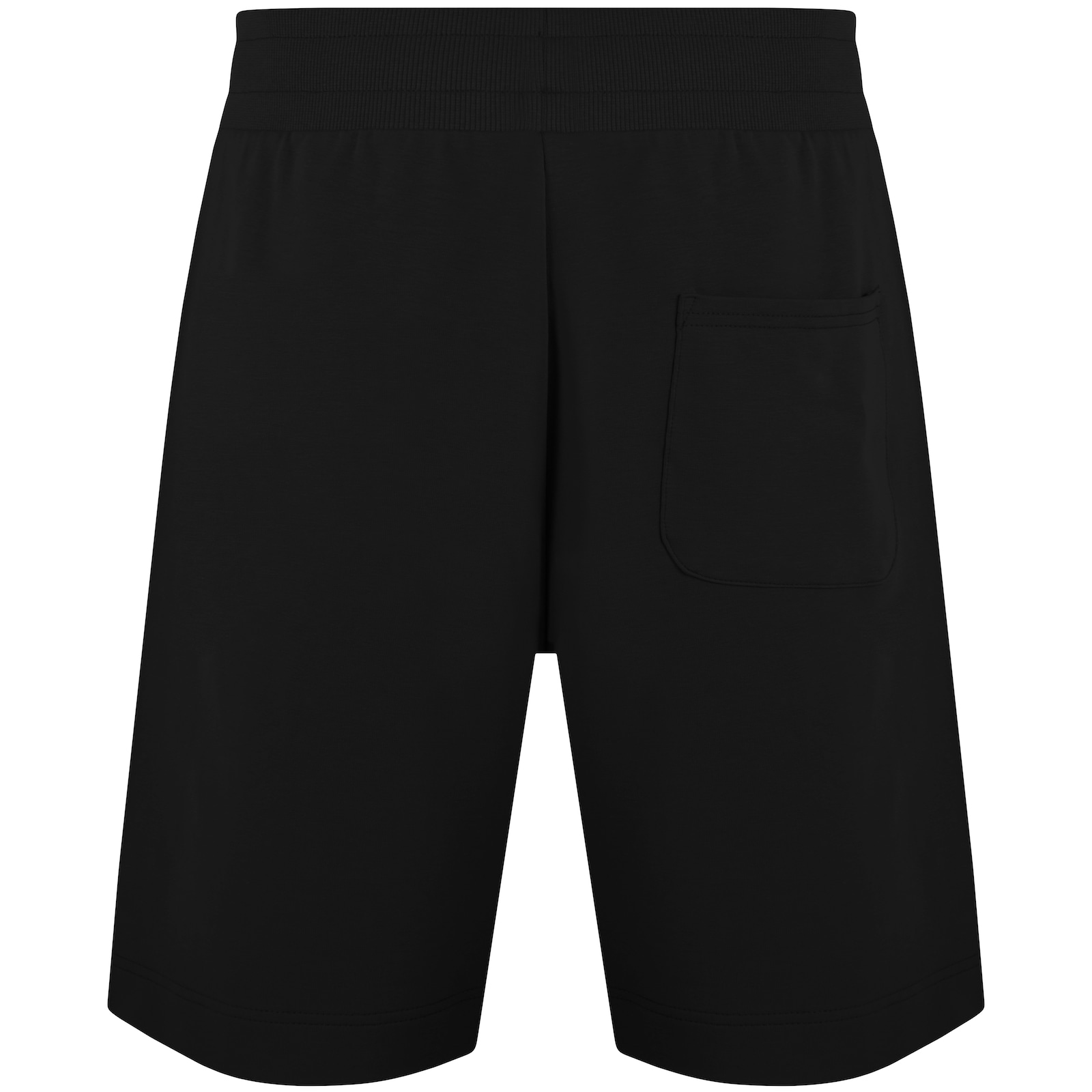 Shop Moschino Tape Logo Shorts Black