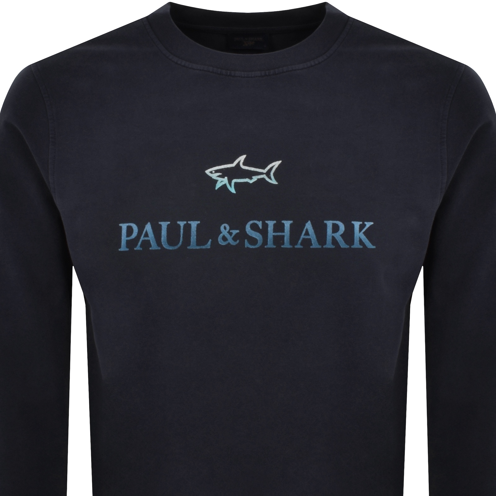 Shop Paul &amp; Shark Paul And Shark Crew Neck Sweatshirt Navy