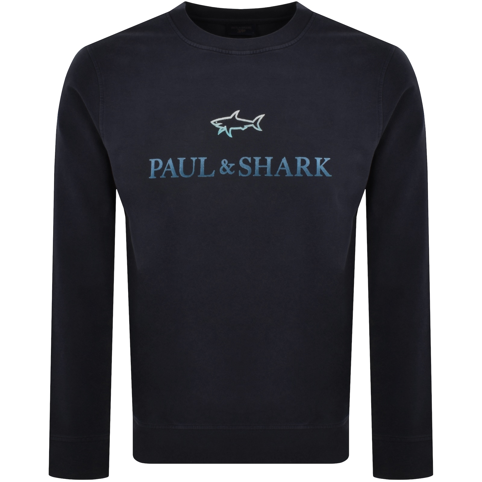 Shop Paul &amp; Shark Paul And Shark Crew Neck Sweatshirt Navy