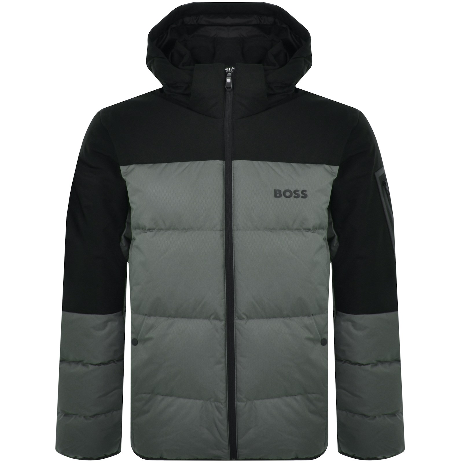 Boss Athleisure Boss J Hamar 3 Jacket Grey In Grey