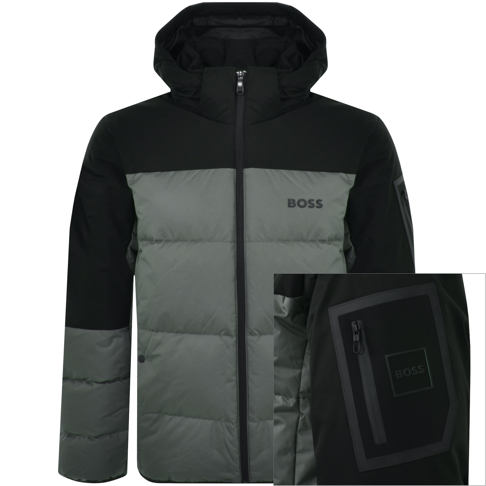 Boss Athleisure Boss J Hamar 3 Jacket Grey In Grey