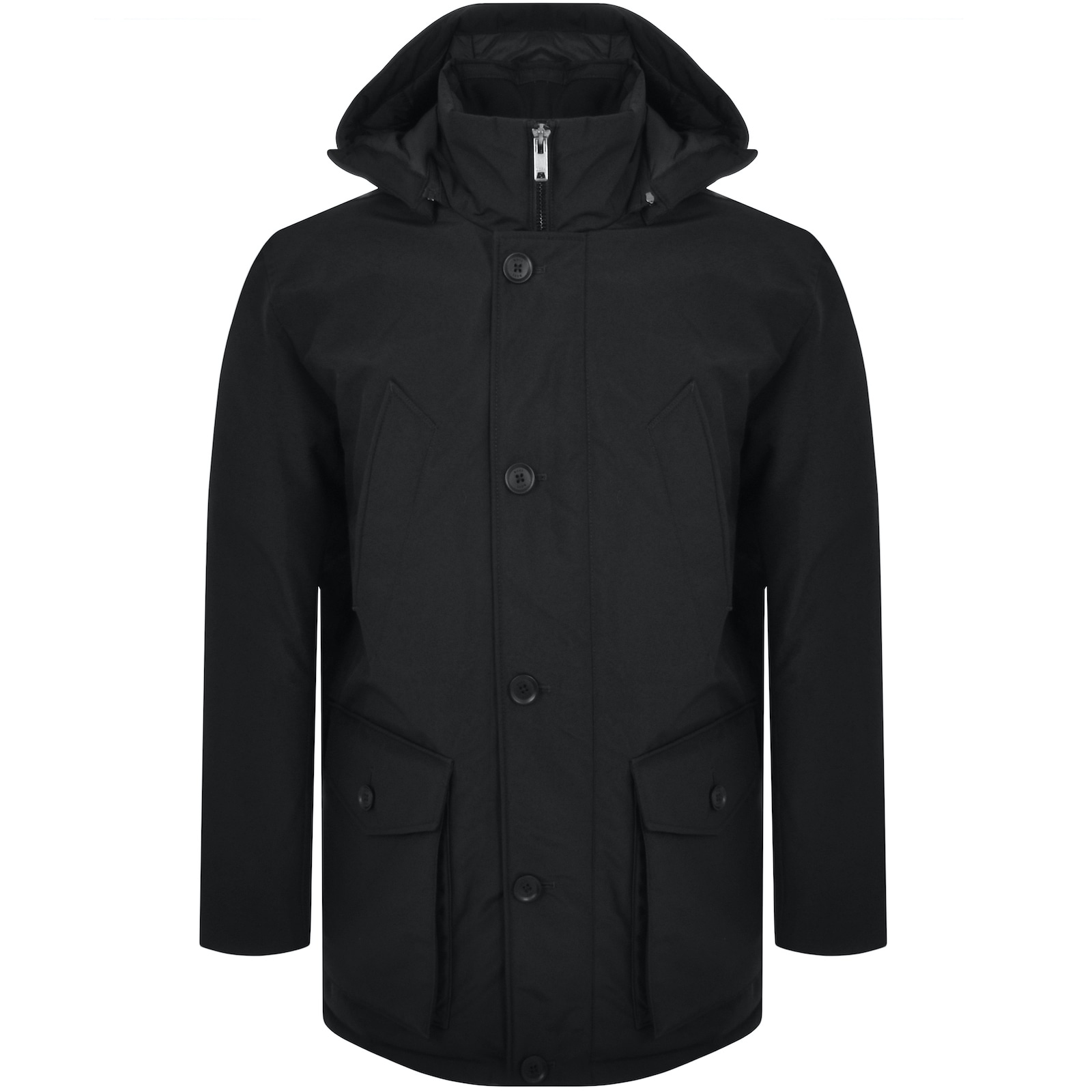 BOSS CASUAL BOSS OSIASS PARKA JACKET BLACK 